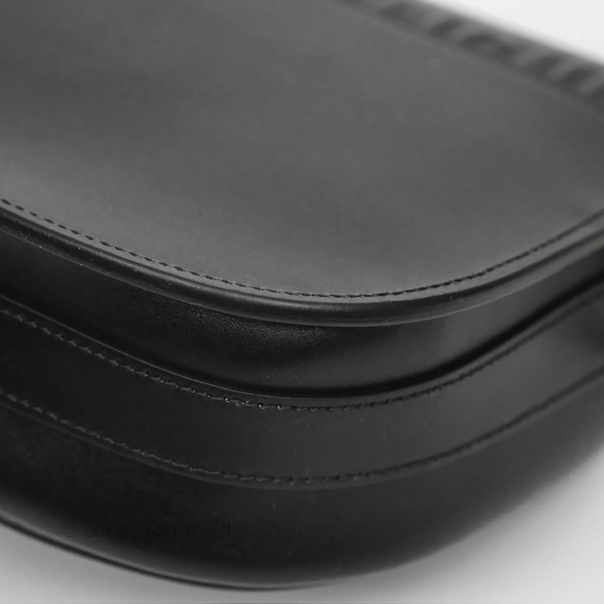 Dior Medium Bobby Flap Black Box Calfskin