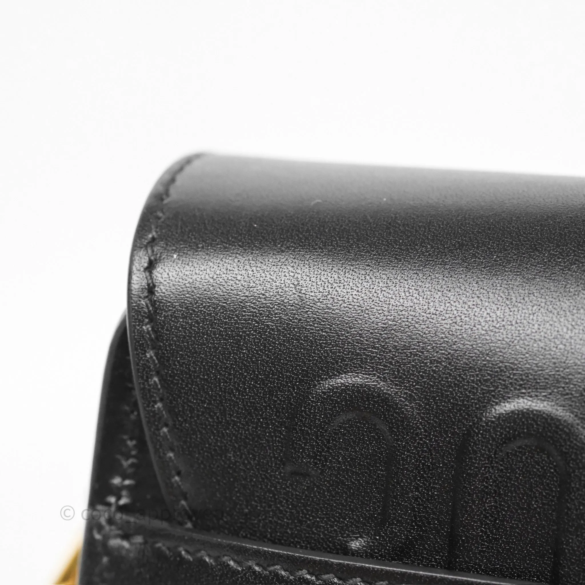 Dior Medium Bobby Flap Black Box Calfskin