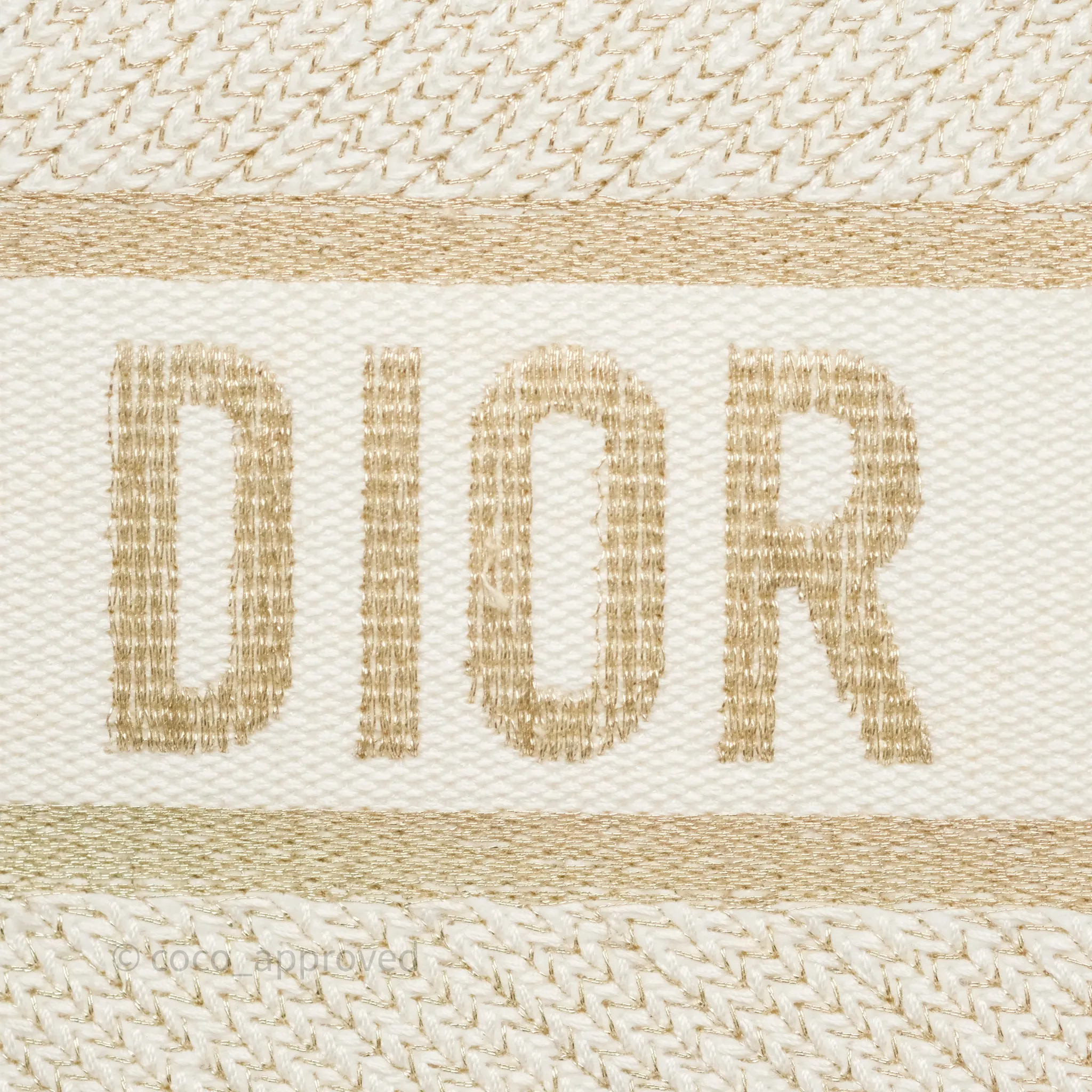 Dior Medium Book Tote Dior Rve d'Infini Embroidery with Gold-Tone Metallic Thread