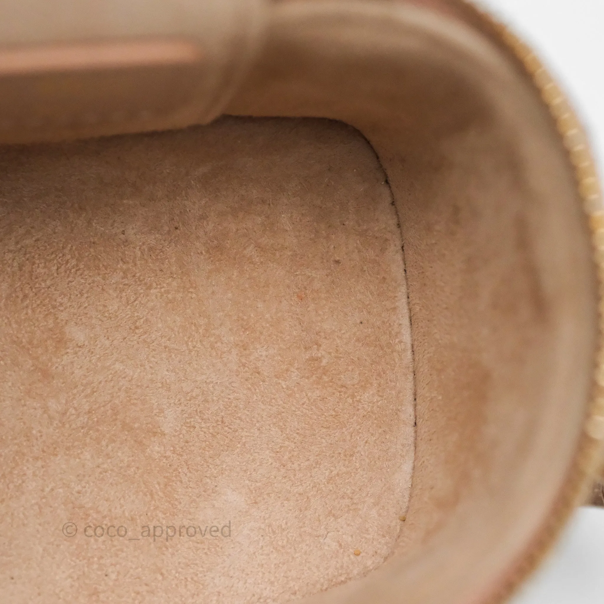 Dior Micro Lady Dior Vanity Case Rose Des Vents Pink Cannage Lambskin