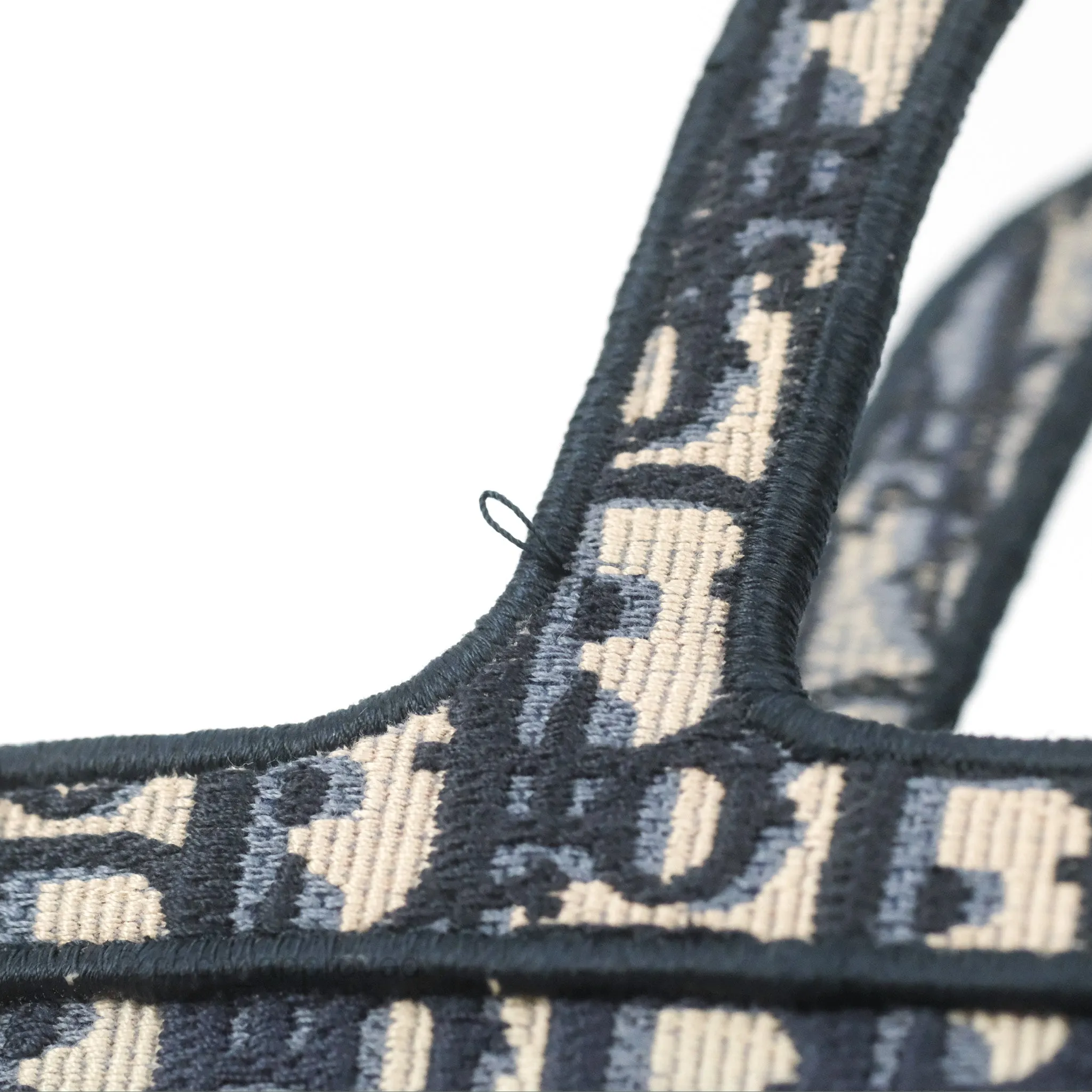 Dior Mini Book Tote Blue Oblique