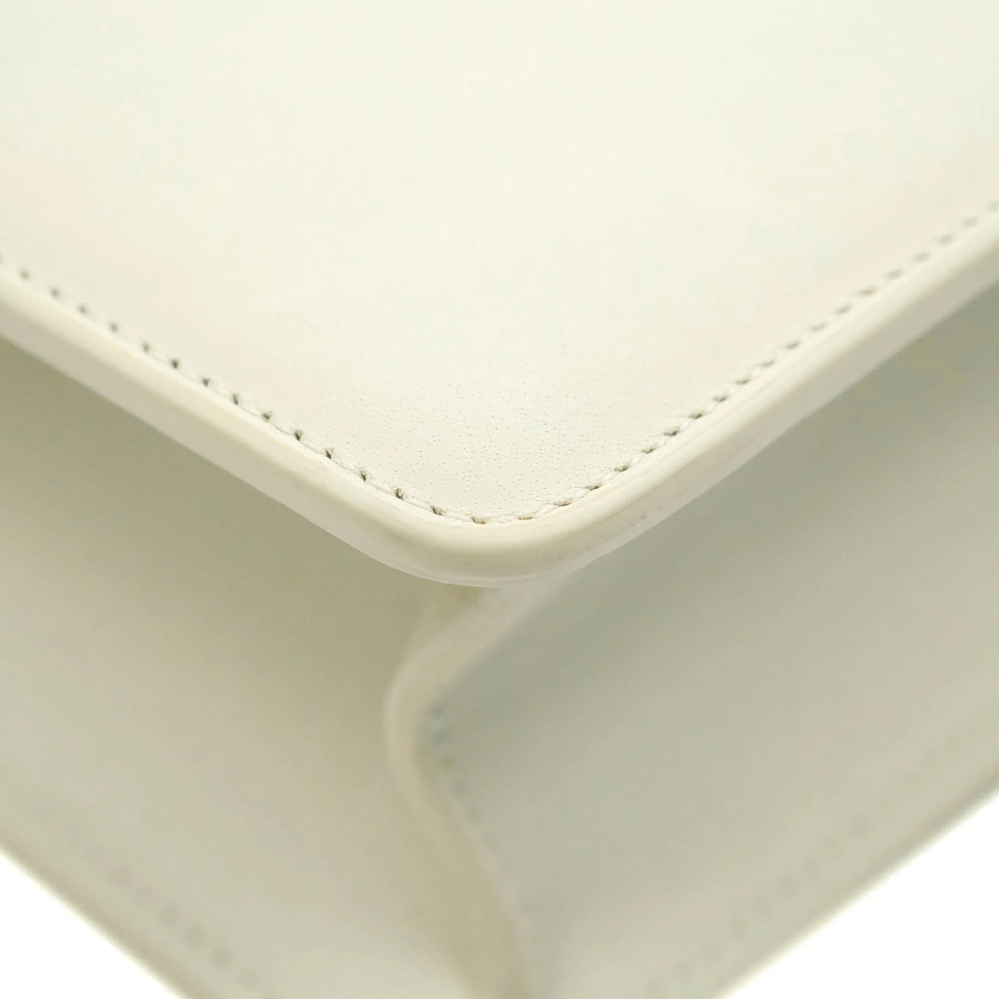 Dior Montaigne 30 Ivory Box Calfskin Gold Hardware