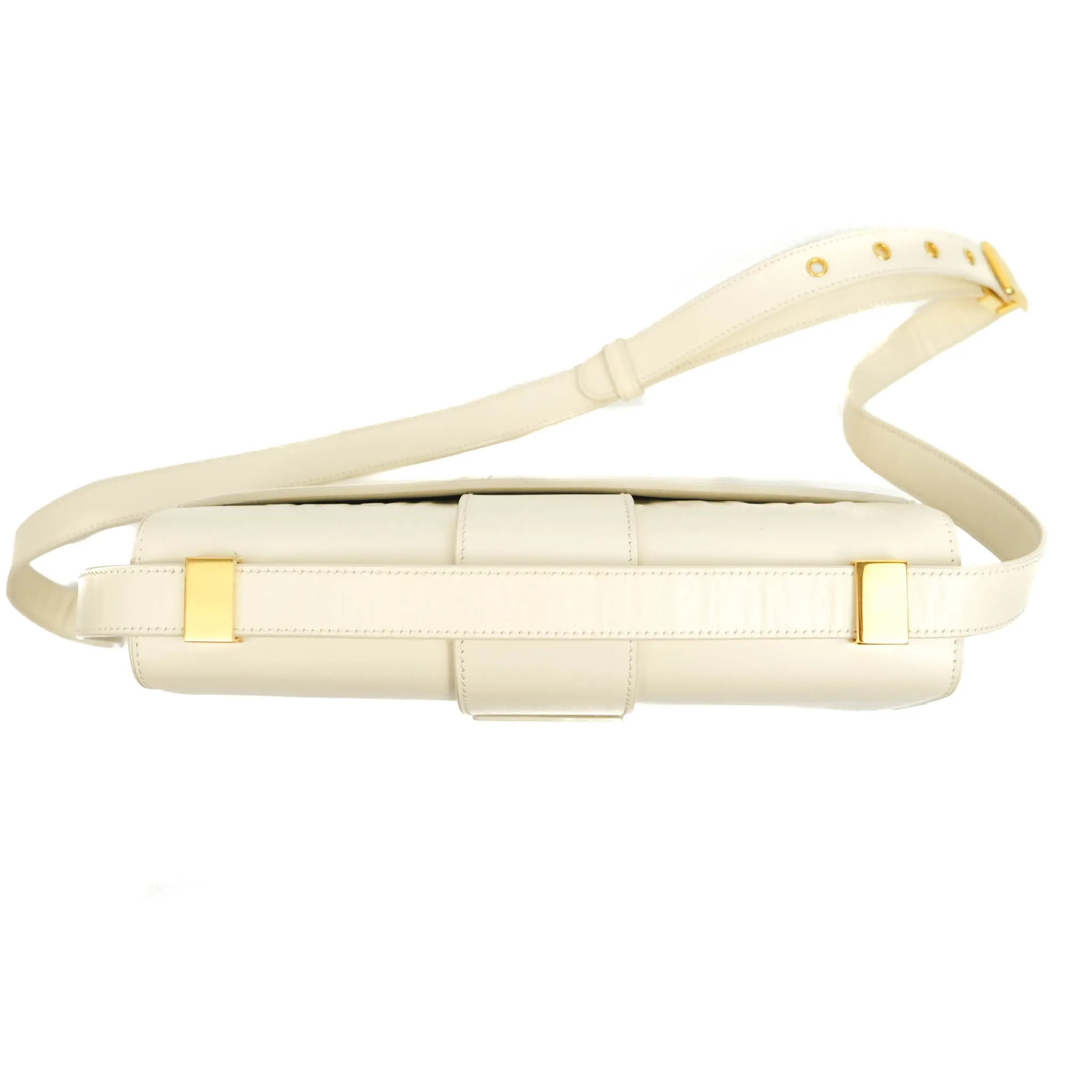 Dior Montaigne 30 Ivory Box Calfskin Gold Hardware