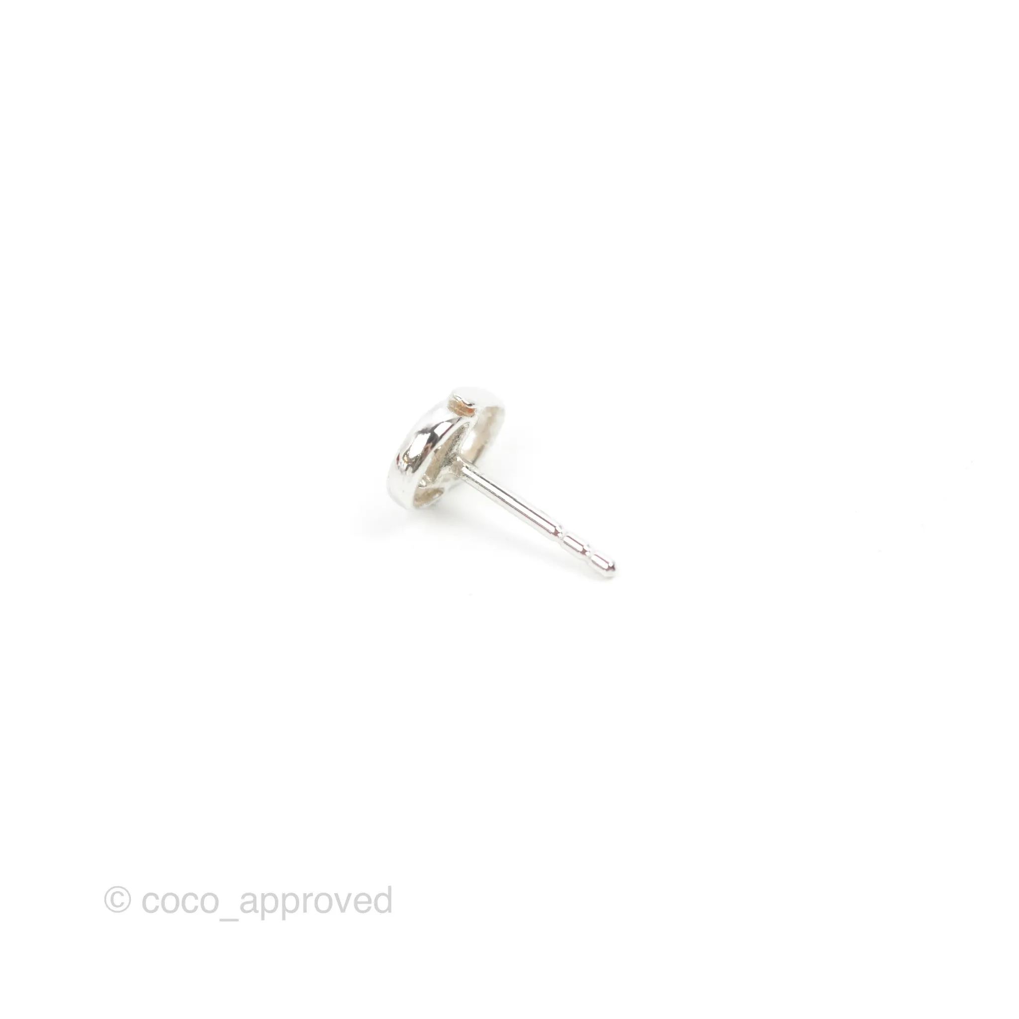 Dior Pearl Secret Cannage Mise En Dior Tribales Earrings Silver Tone