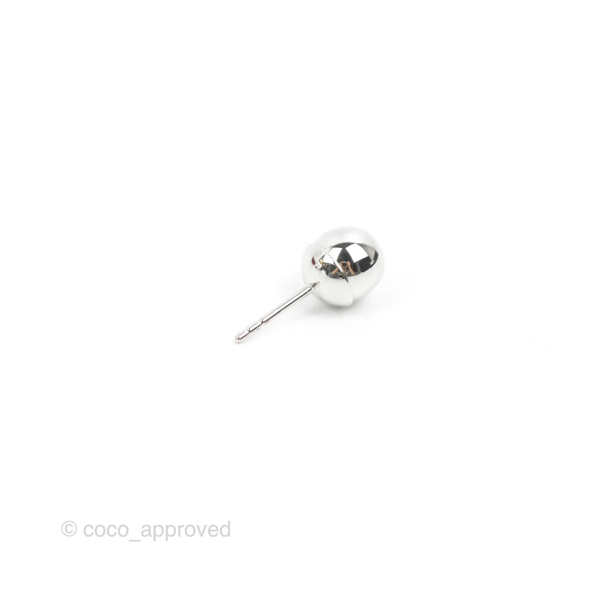 Dior Pearl Secret Cannage Mise En Dior Tribales Earrings Silver Tone