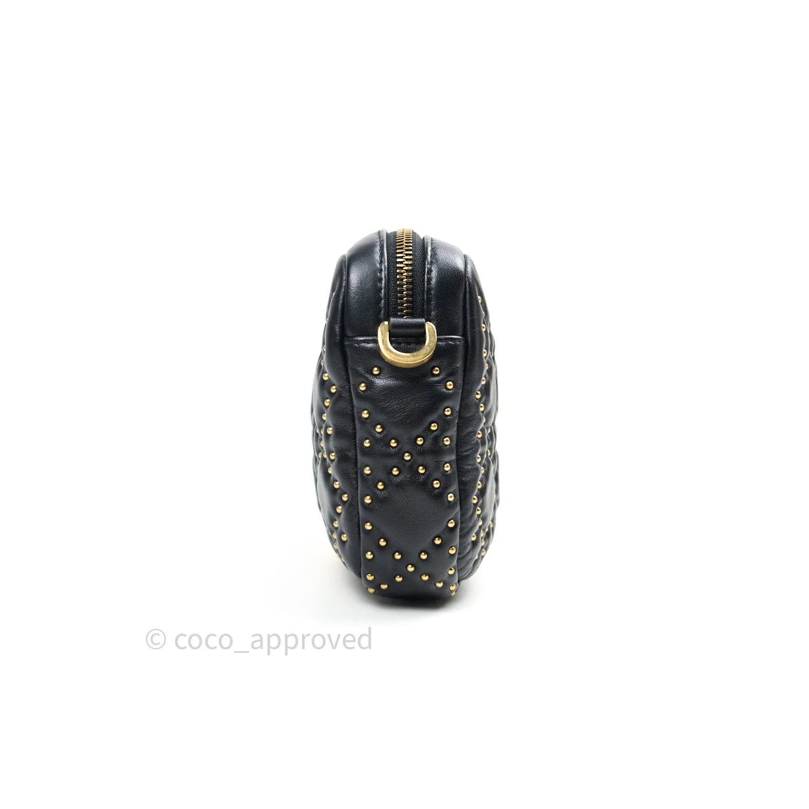 Dior Studded Lambskin Diorquake Clutch Bag