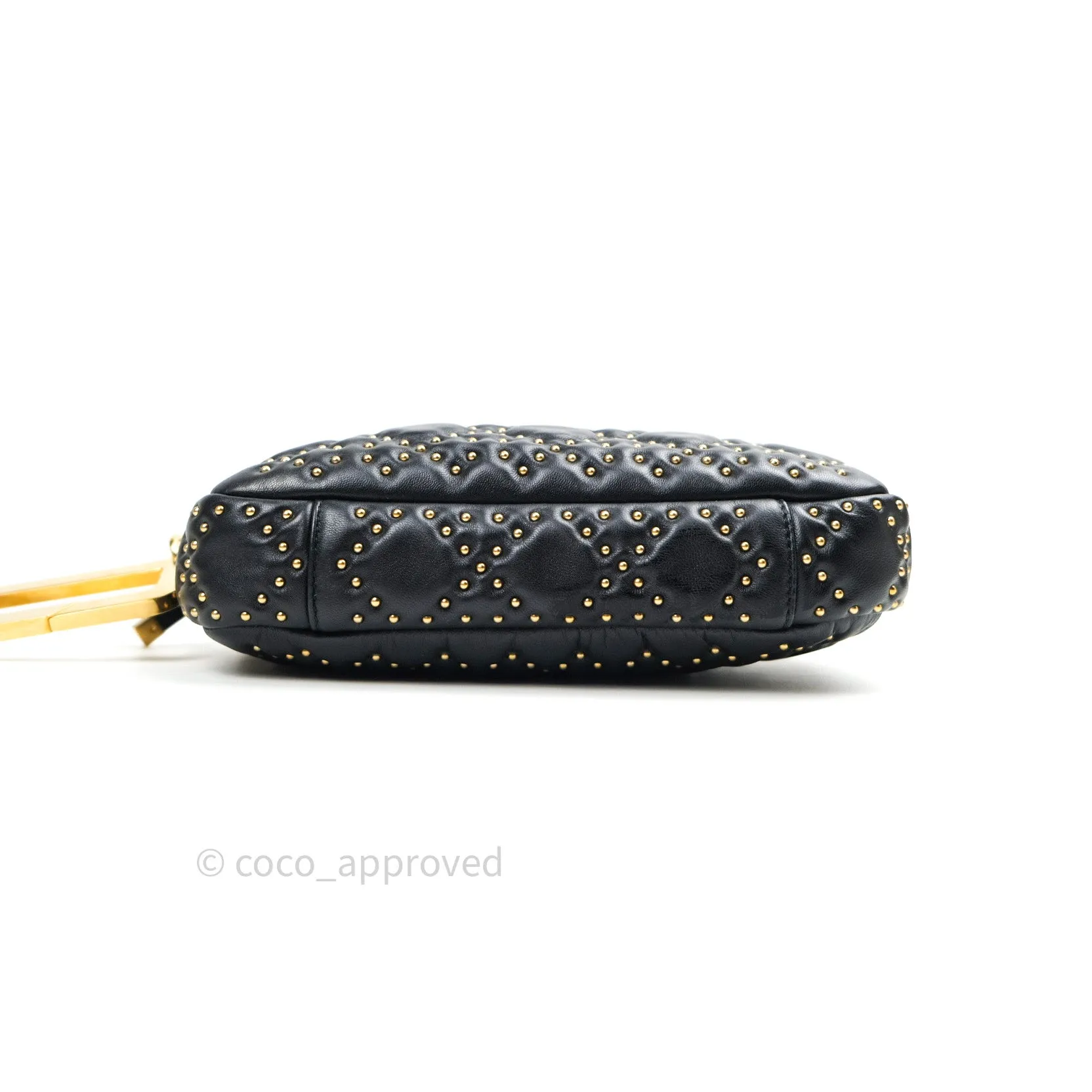 Dior Studded Lambskin Diorquake Clutch Bag