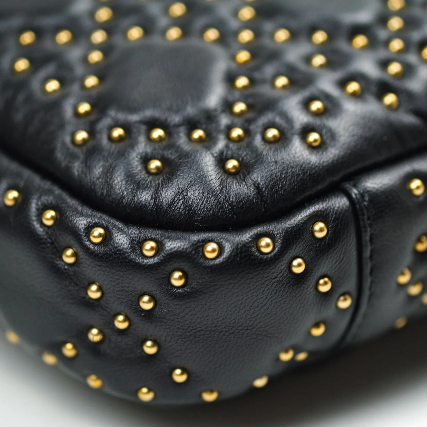 Dior Studded Lambskin Diorquake Clutch Bag