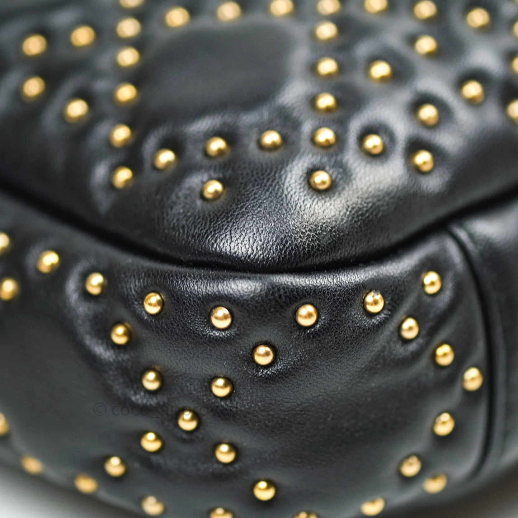 Dior Studded Lambskin Diorquake Clutch Bag