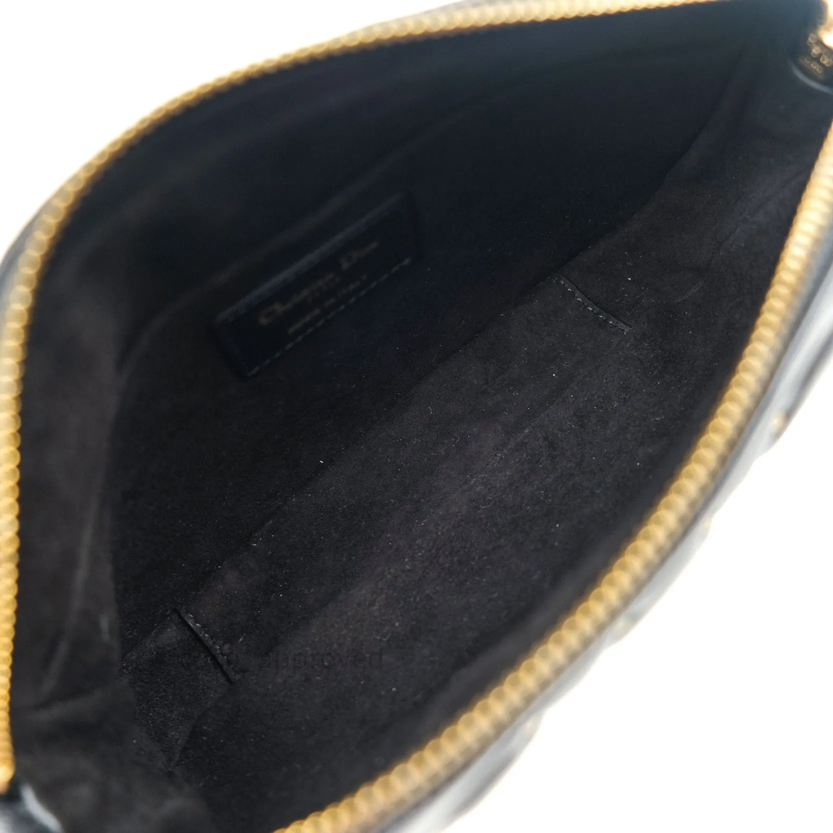 Dior Studded Lambskin Diorquake Clutch Bag