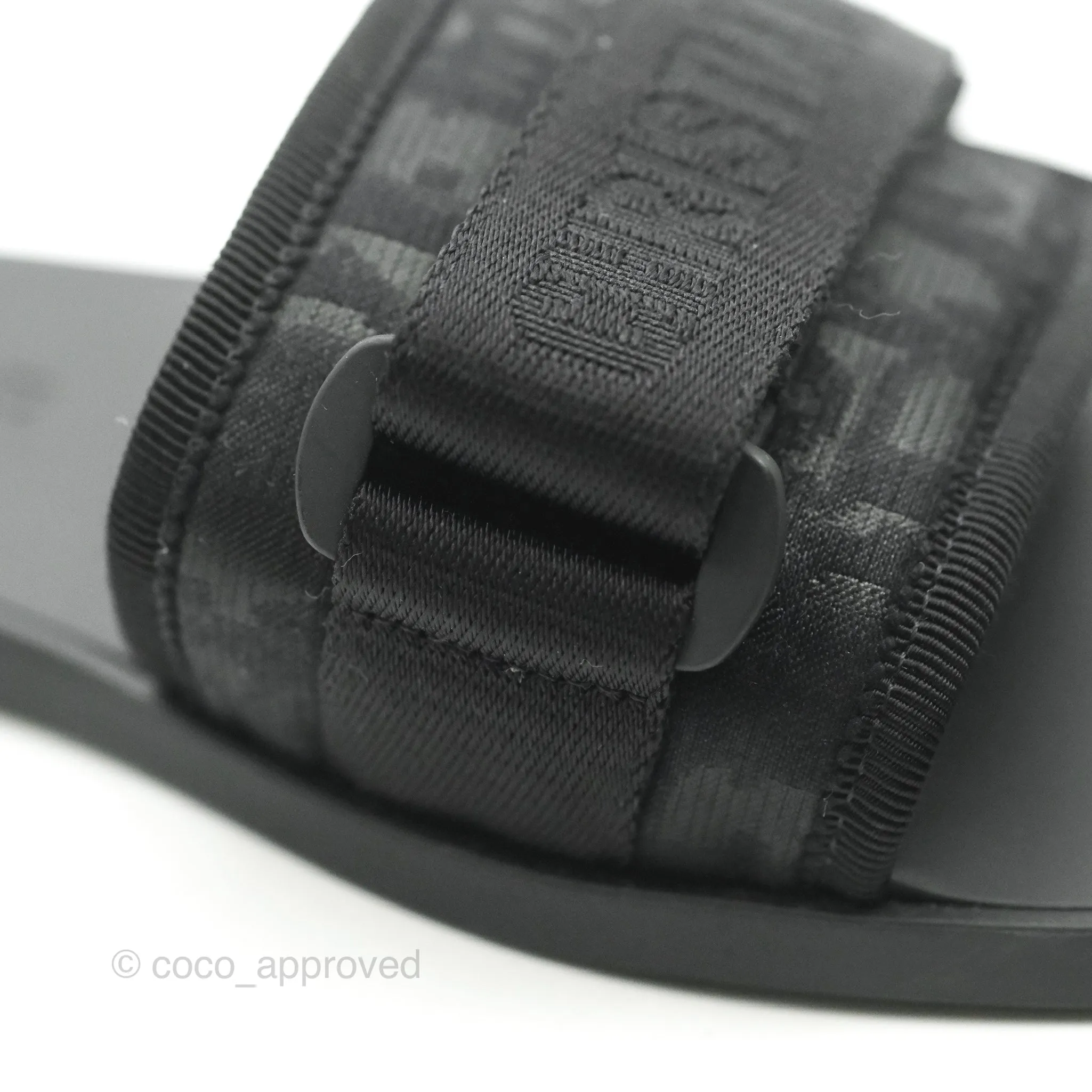 Dior The Dio(r)evolution Slippers Black Oblique
