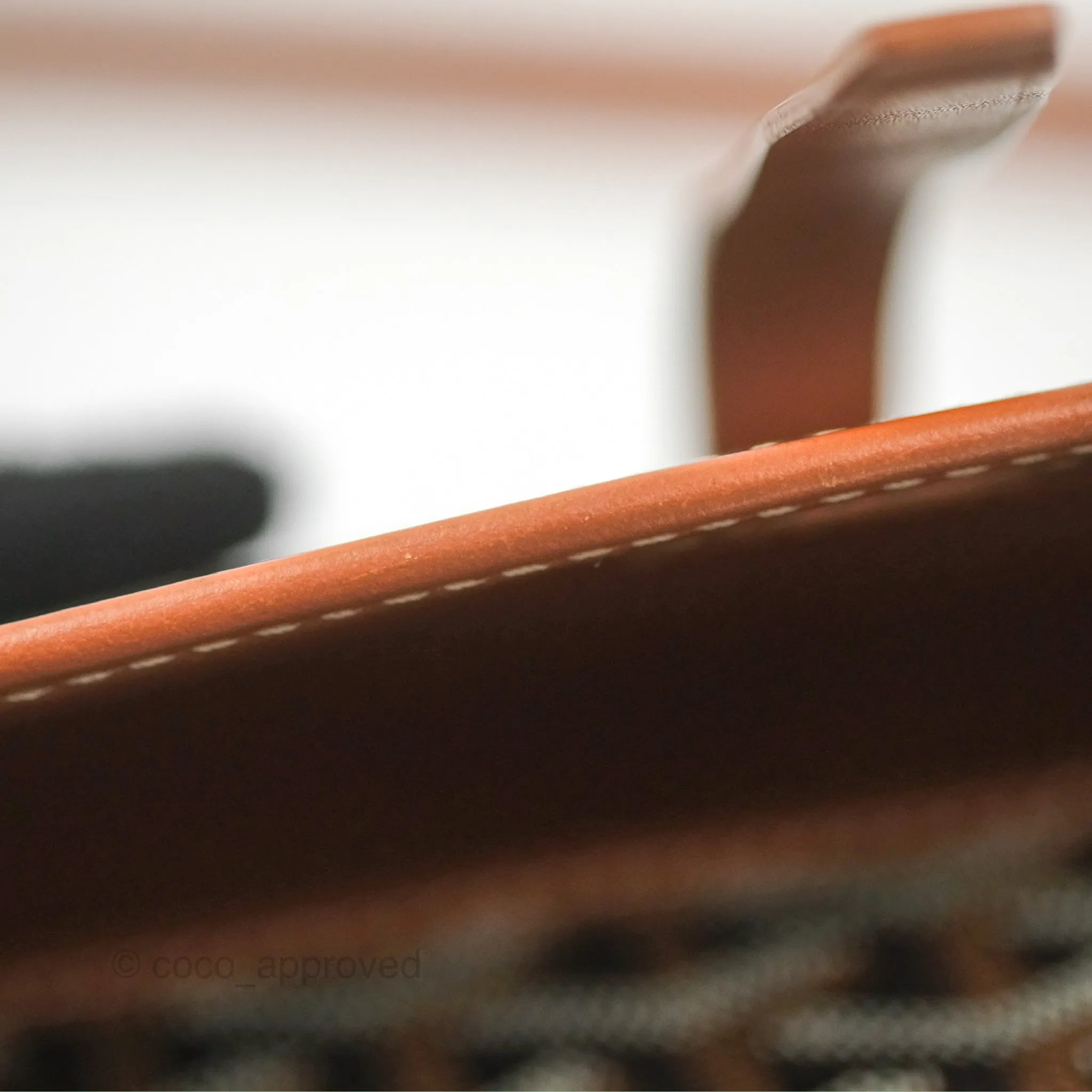 Goyard Belvedere II PM Messenger Bag Black Tan Goyardine