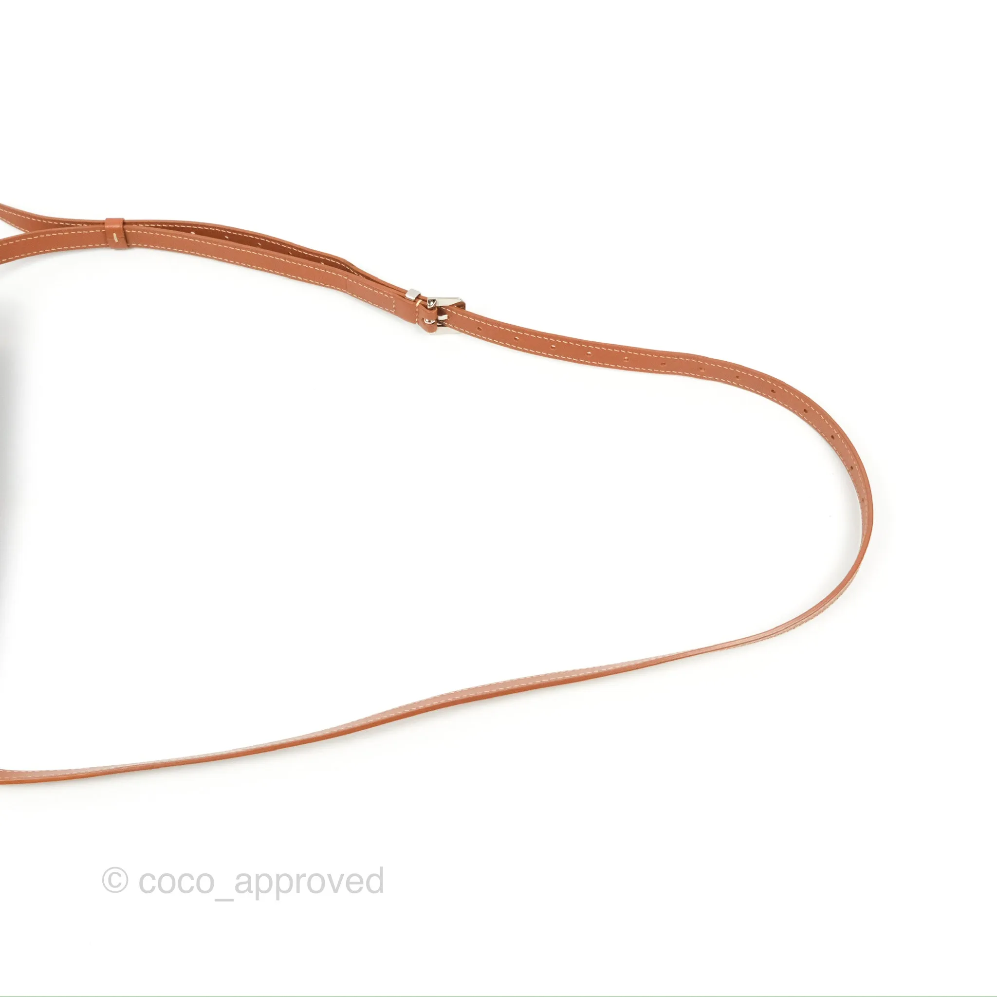 Goyard Belvedere II PM Messenger Bag Black Tan Goyardine