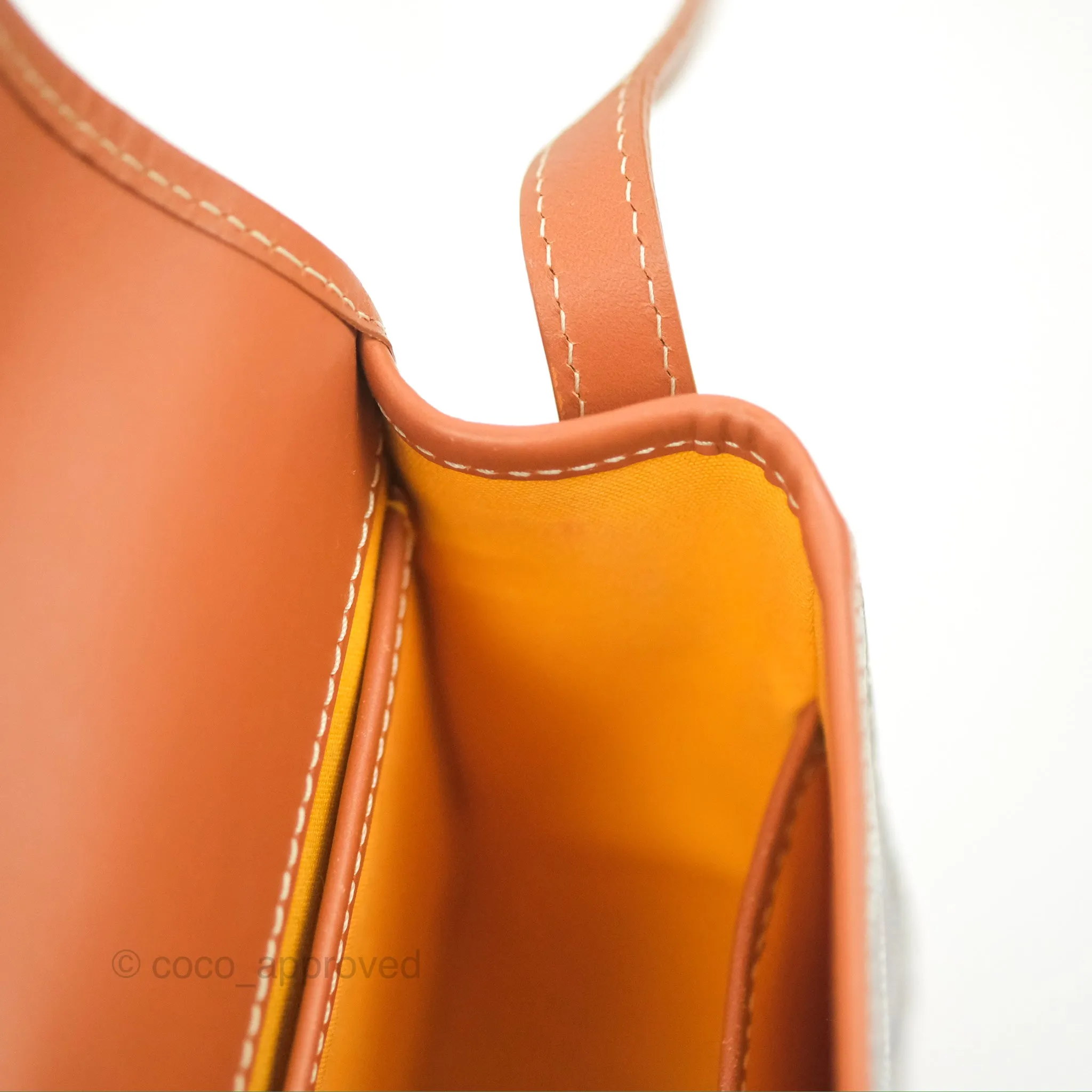 Goyard Belvedere II PM Messenger Bag Black Tan Goyardine