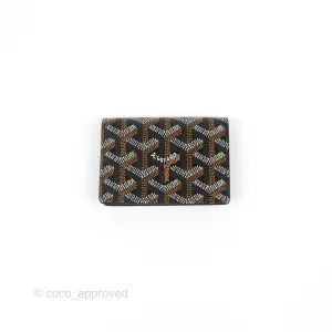 Goyard Malesherbes Card Wallet Goyardine Black