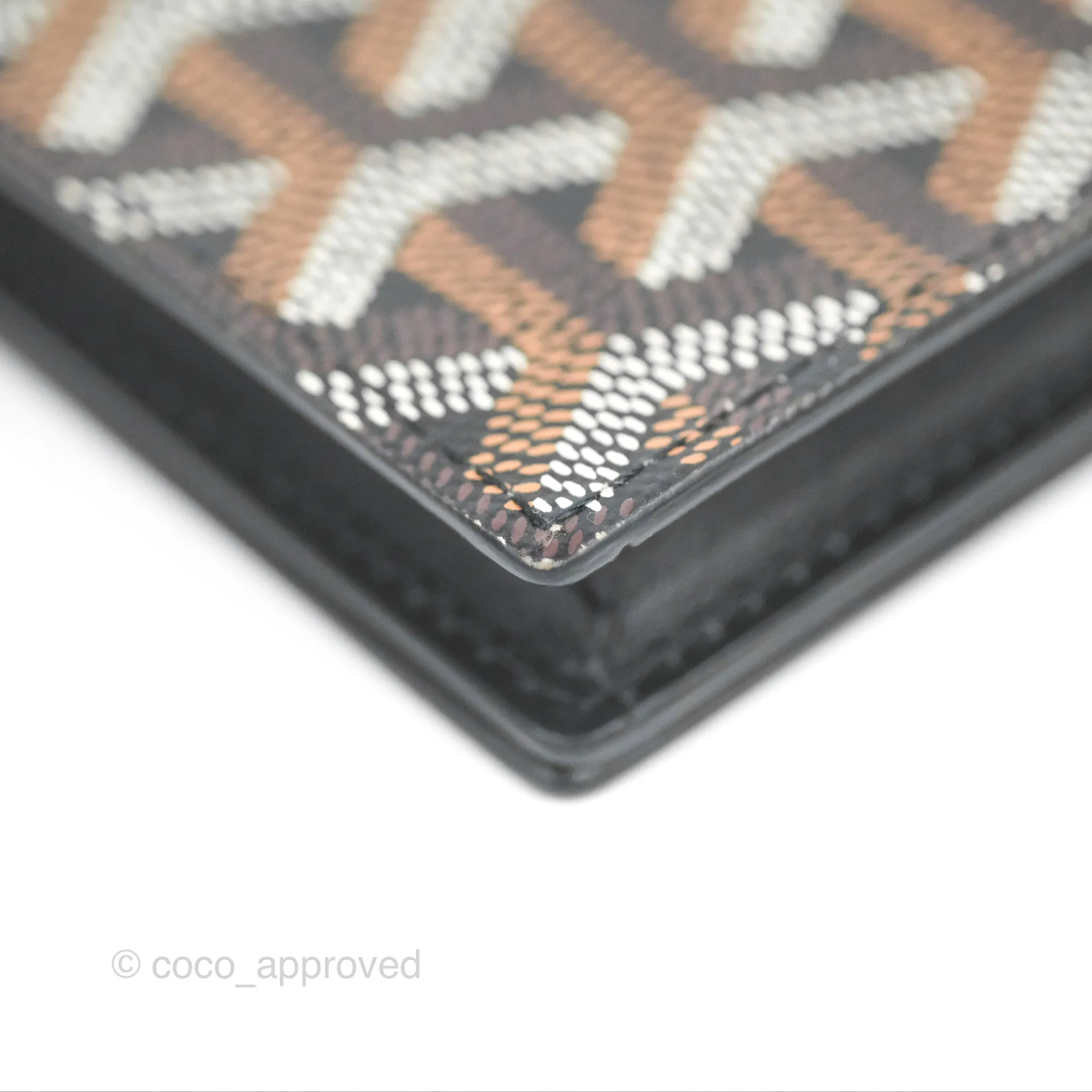 Goyard Malesherbes Card Wallet Goyardine Black