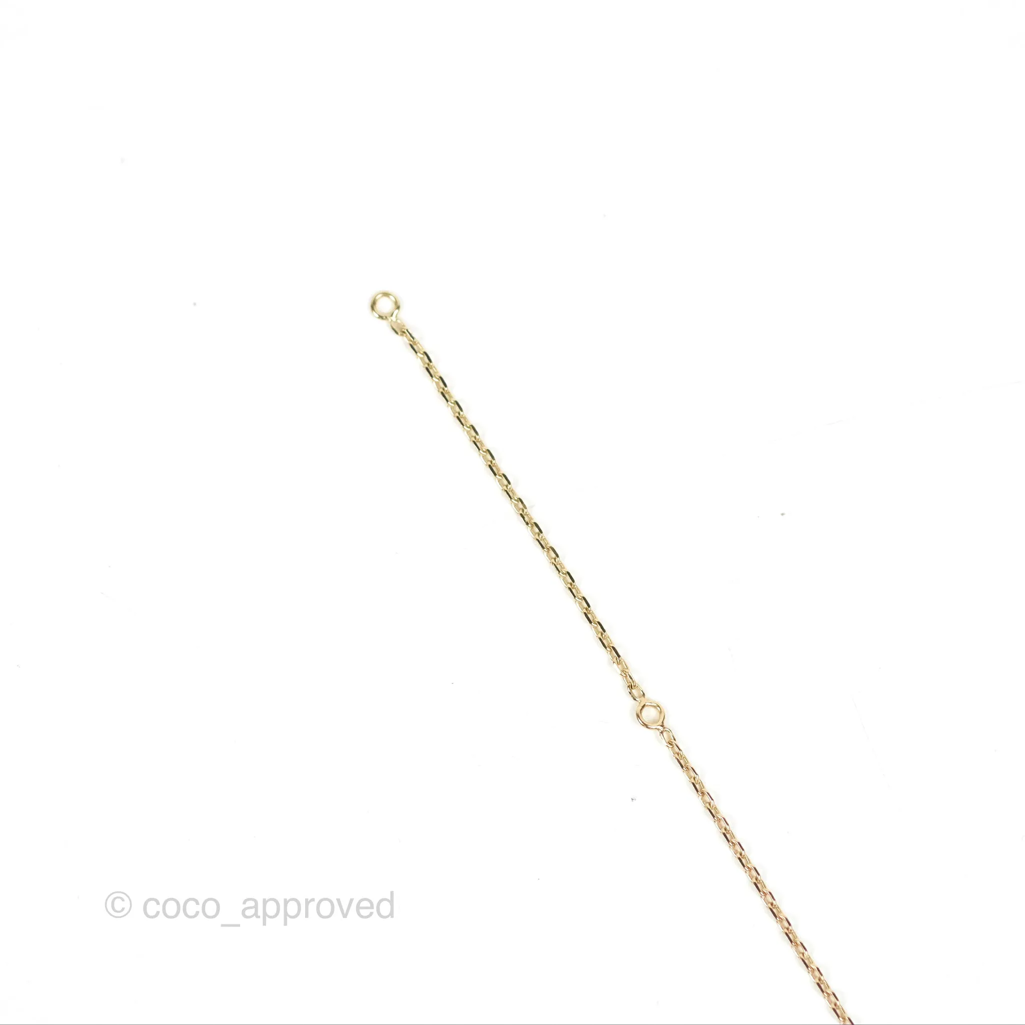 Hermes Amulette Maroquinier PM Pendant Necklace Gold Tone
