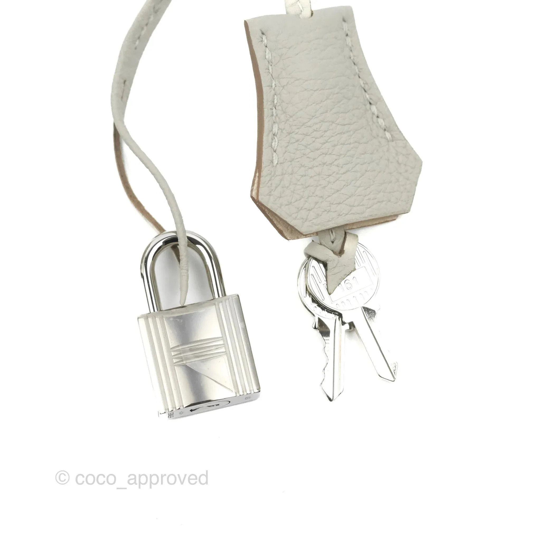 Hermes Birkin 25 Gris Perle Togo 80 Palladium Hardware