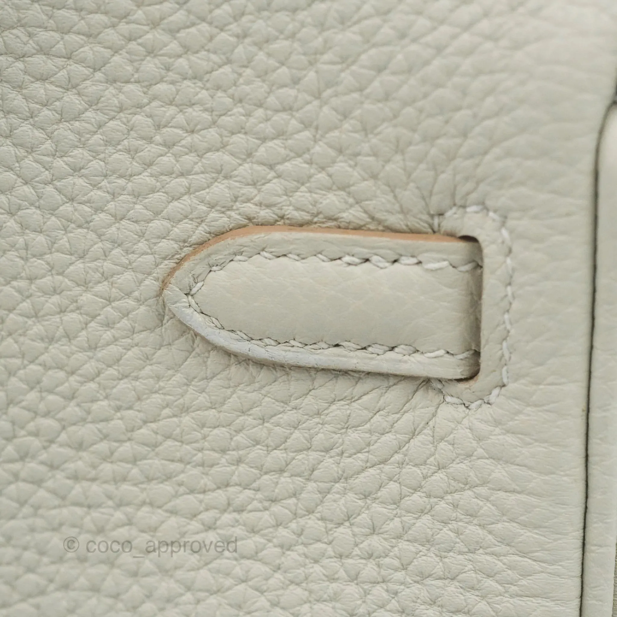 Hermes Birkin 25 Gris Perle Togo 80 Palladium Hardware