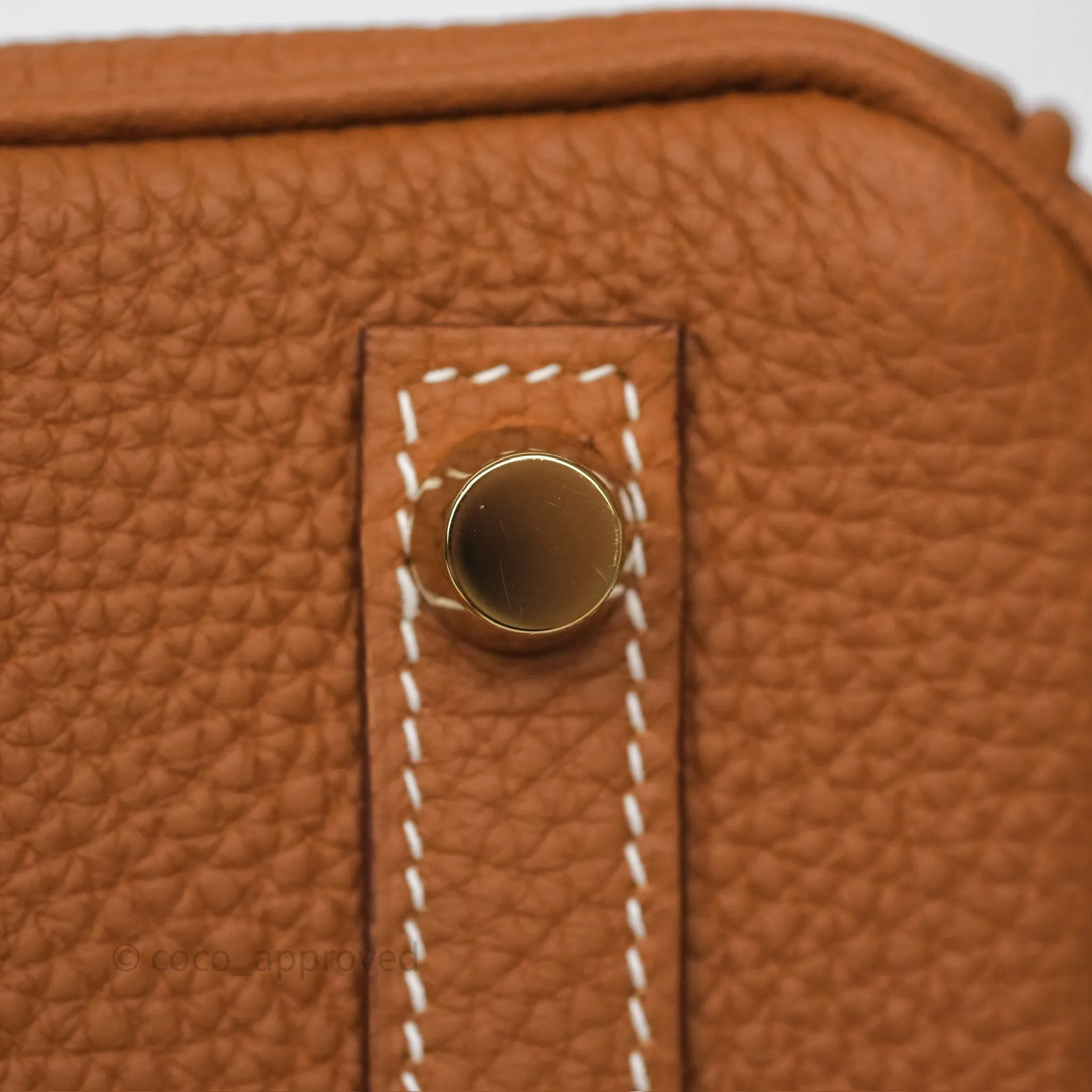 Hermes Birkin 25 Retourne Gold 37 Togo Gold Hardware