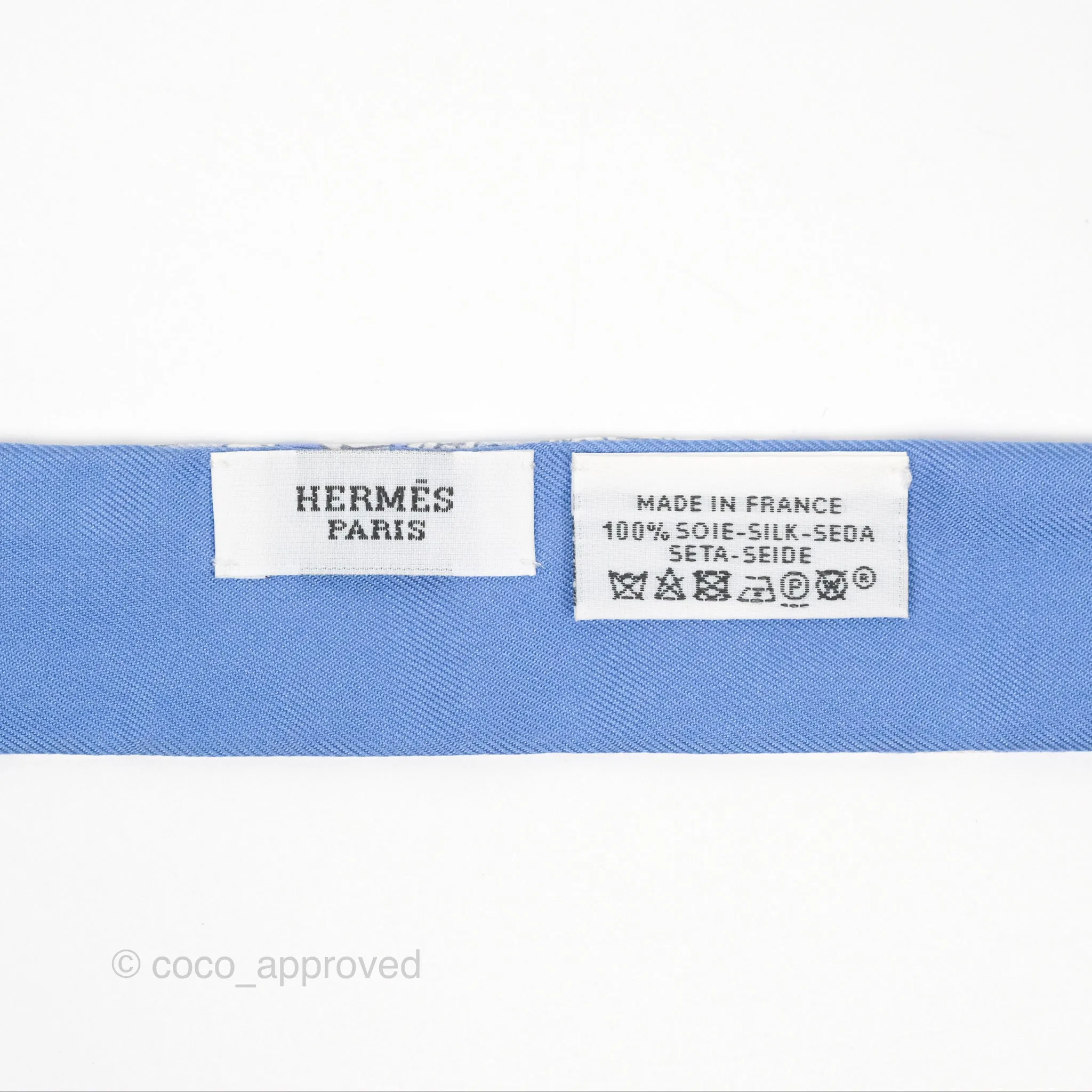 Hermes Blue Twillon