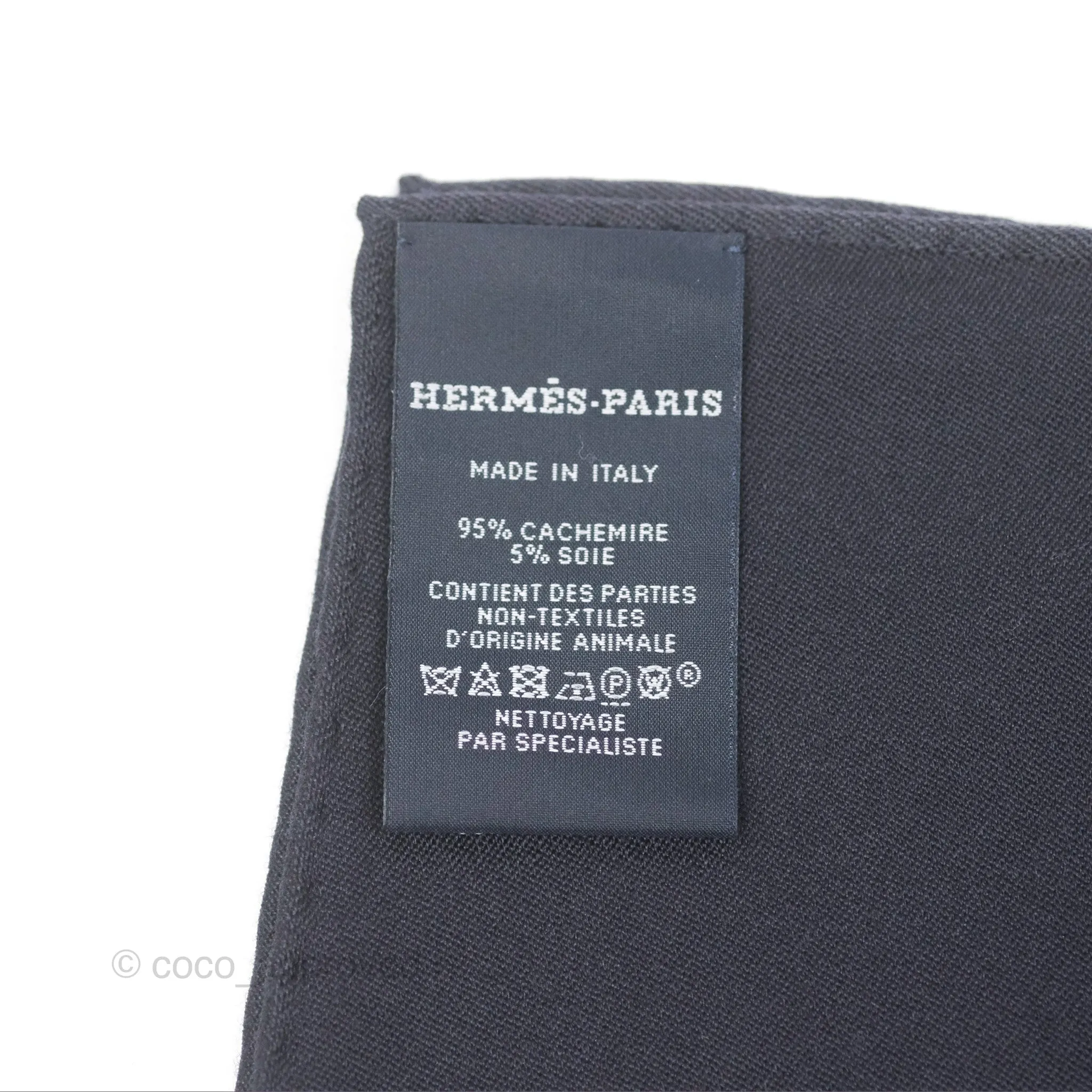 Hermes Bouclerie Moderne Scarf 115 Cashmere Silk