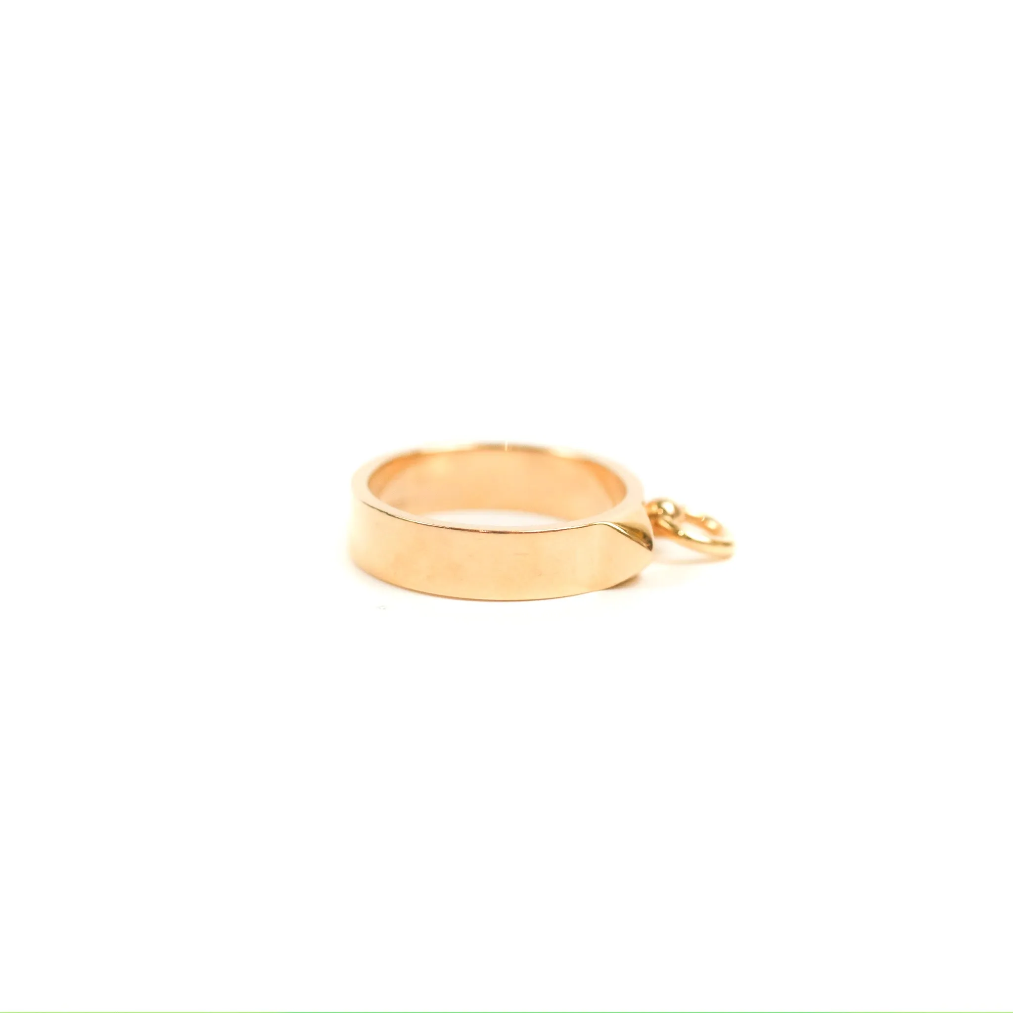 Hermes Collier de Chien Ring PM Rose Gold Size 55