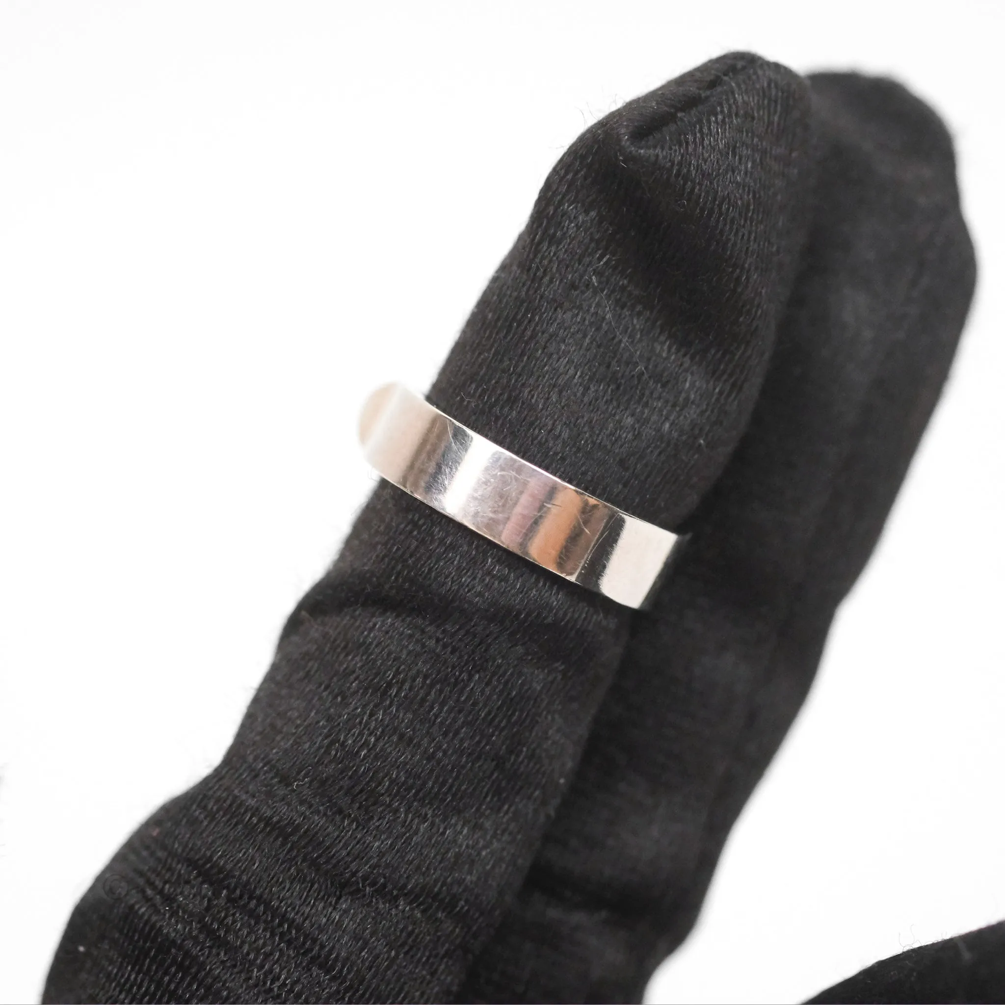 Hermes Collier de Chien Ring PM Sterling Silver Size 52
