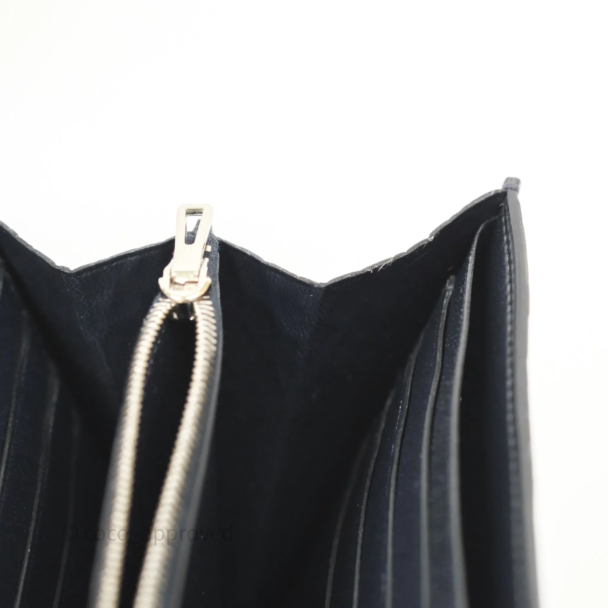 Hermes Constance Wallet Bleu Nuit 2Z Matte Alligator Ombre Lizard Buckle
