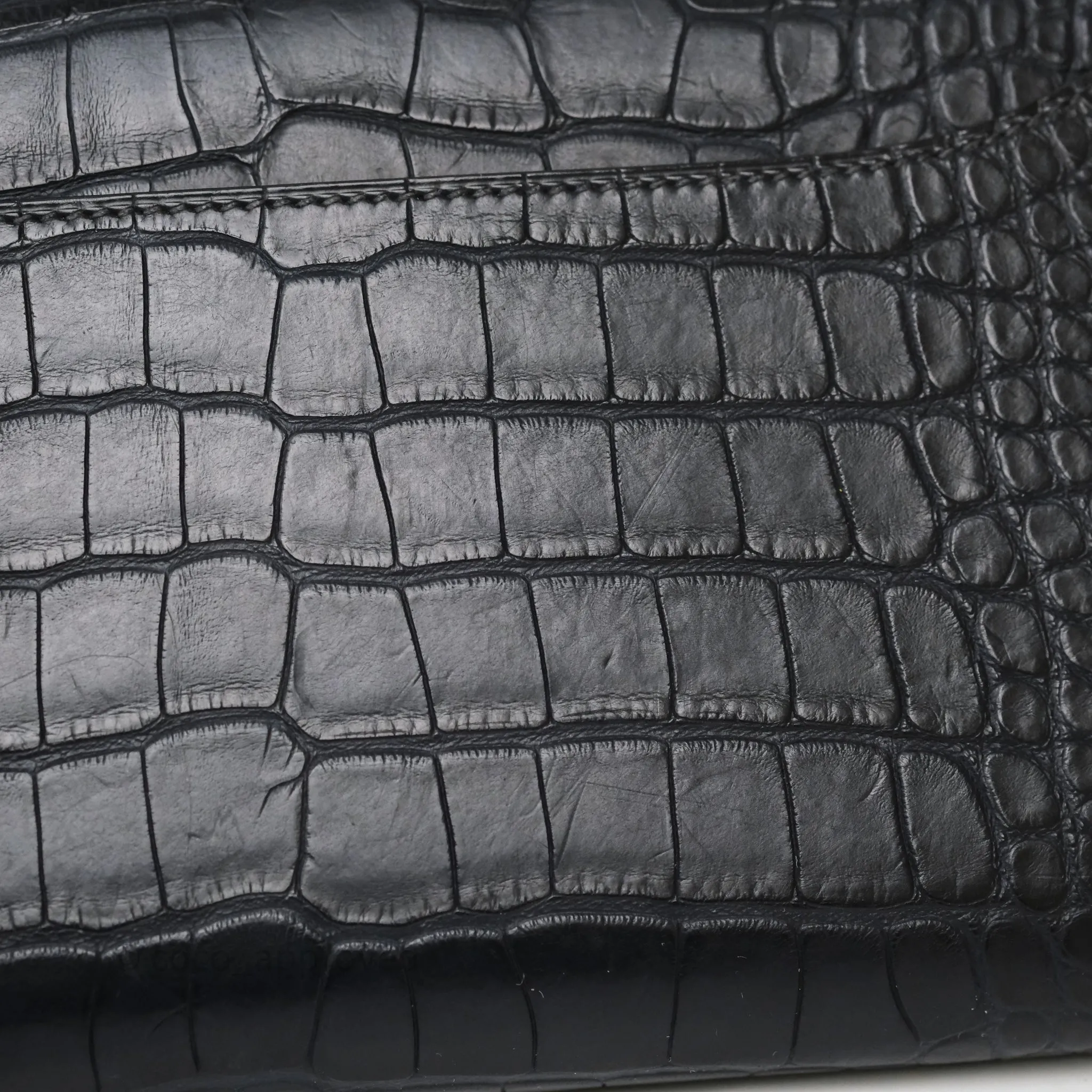 Hermes Constance Wallet Bleu Nuit 2Z Matte Alligator Ombre Lizard Buckle