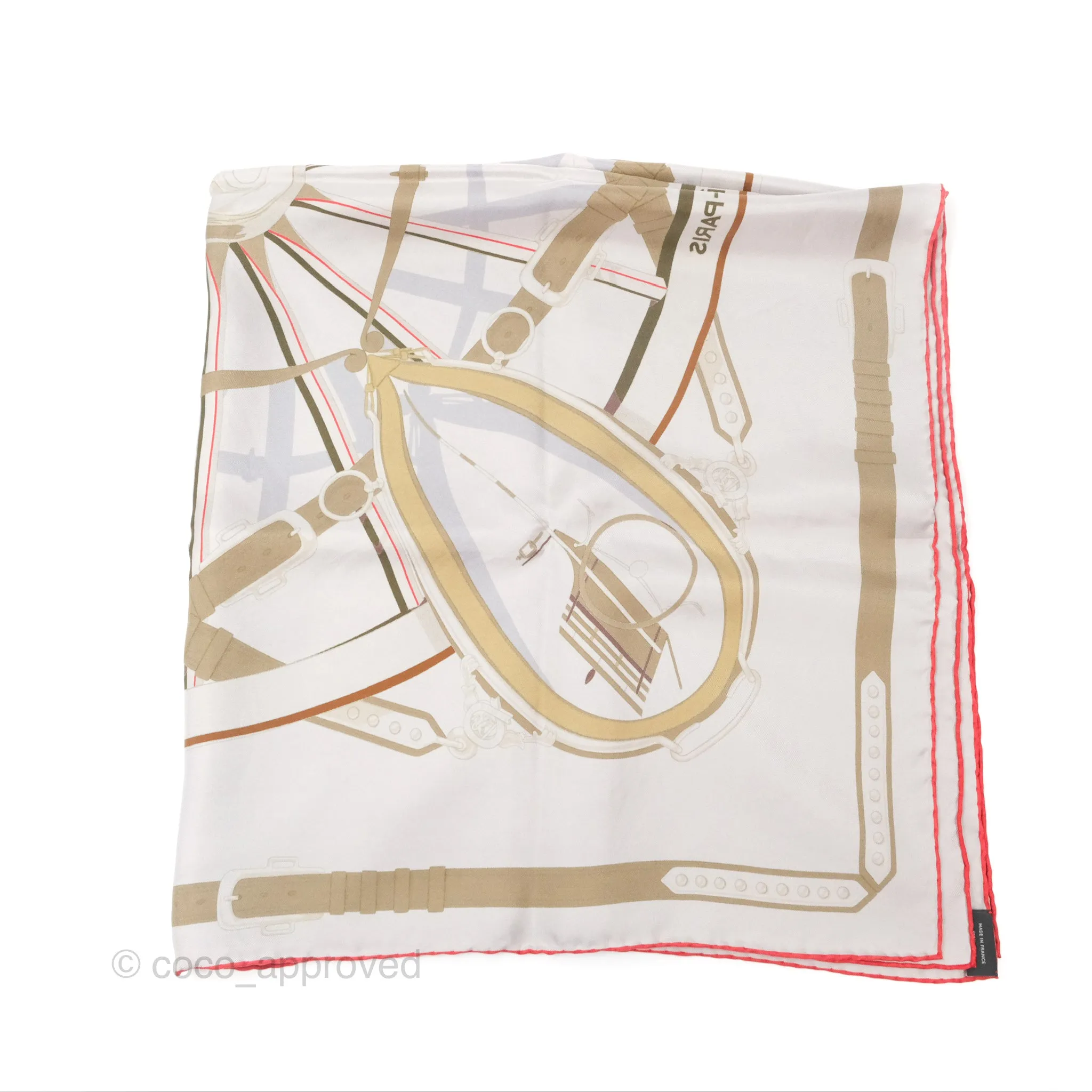 Hermes En Roue Libre Silk Scarf 90