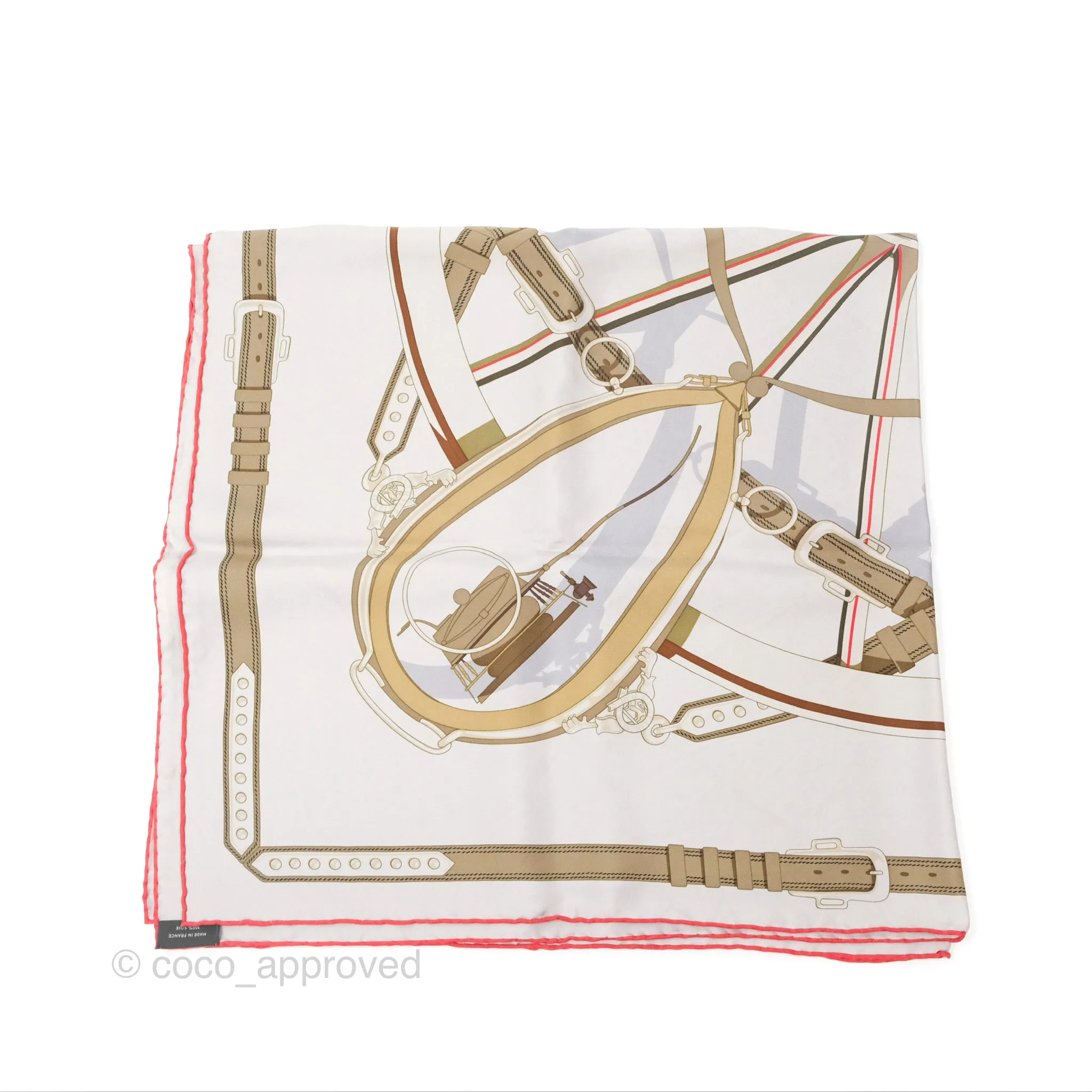 Hermes En Roue Libre Silk Scarf 90