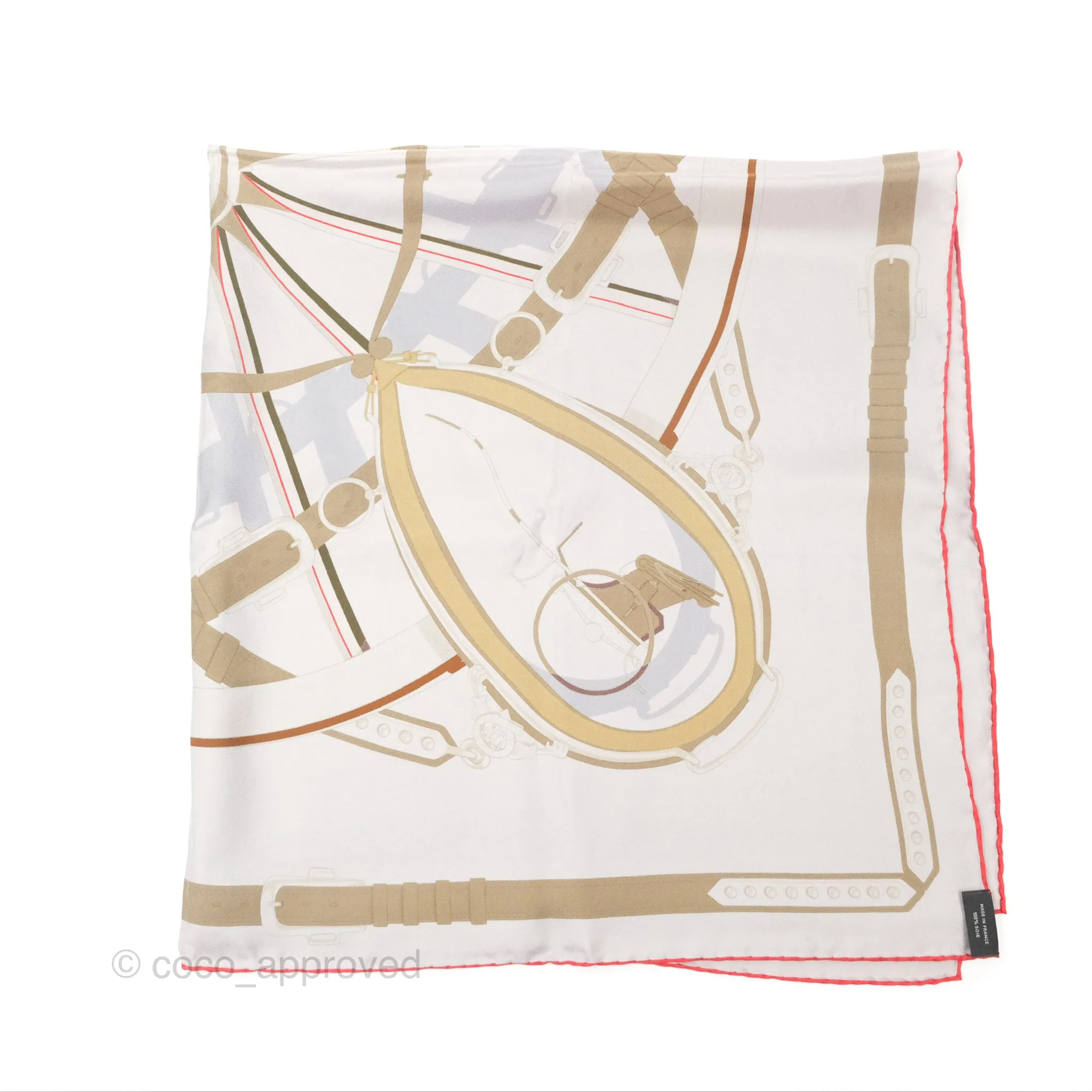 Hermes En Roue Libre Silk Scarf 90