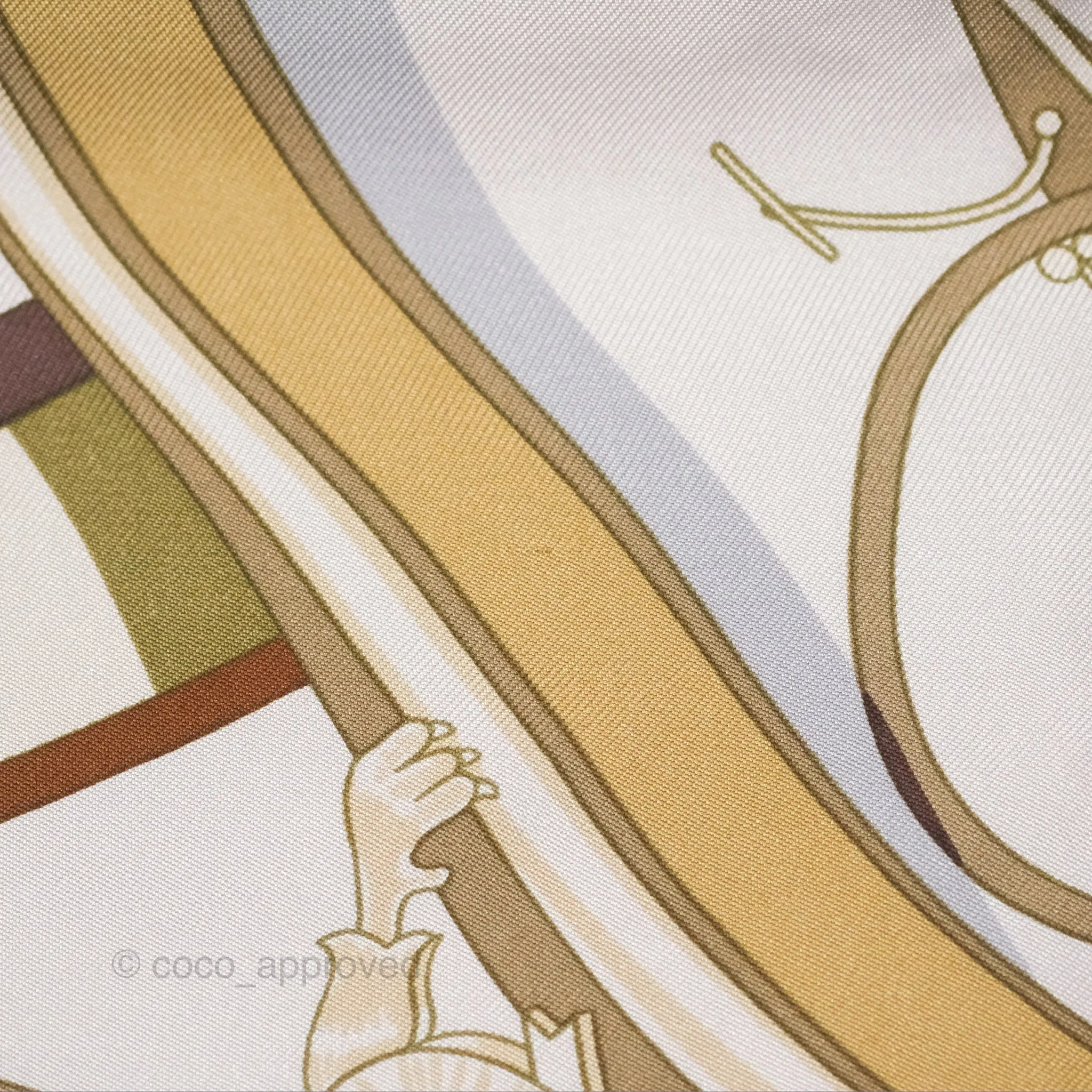 Hermes En Roue Libre Silk Scarf 90