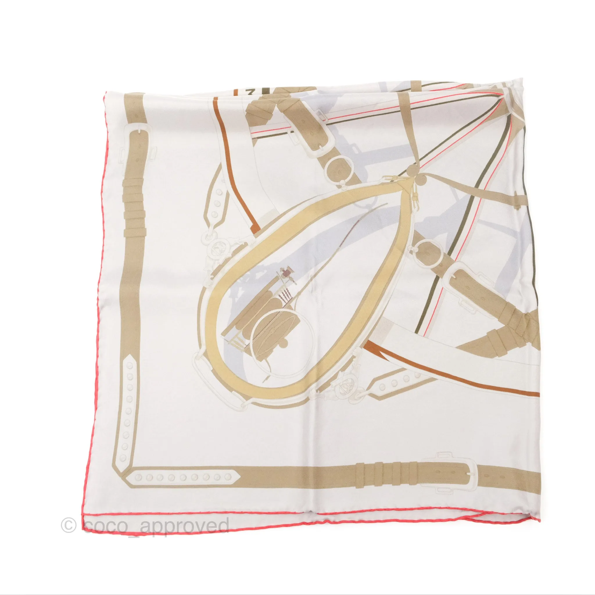 Hermes En Roue Libre Silk Scarf 90