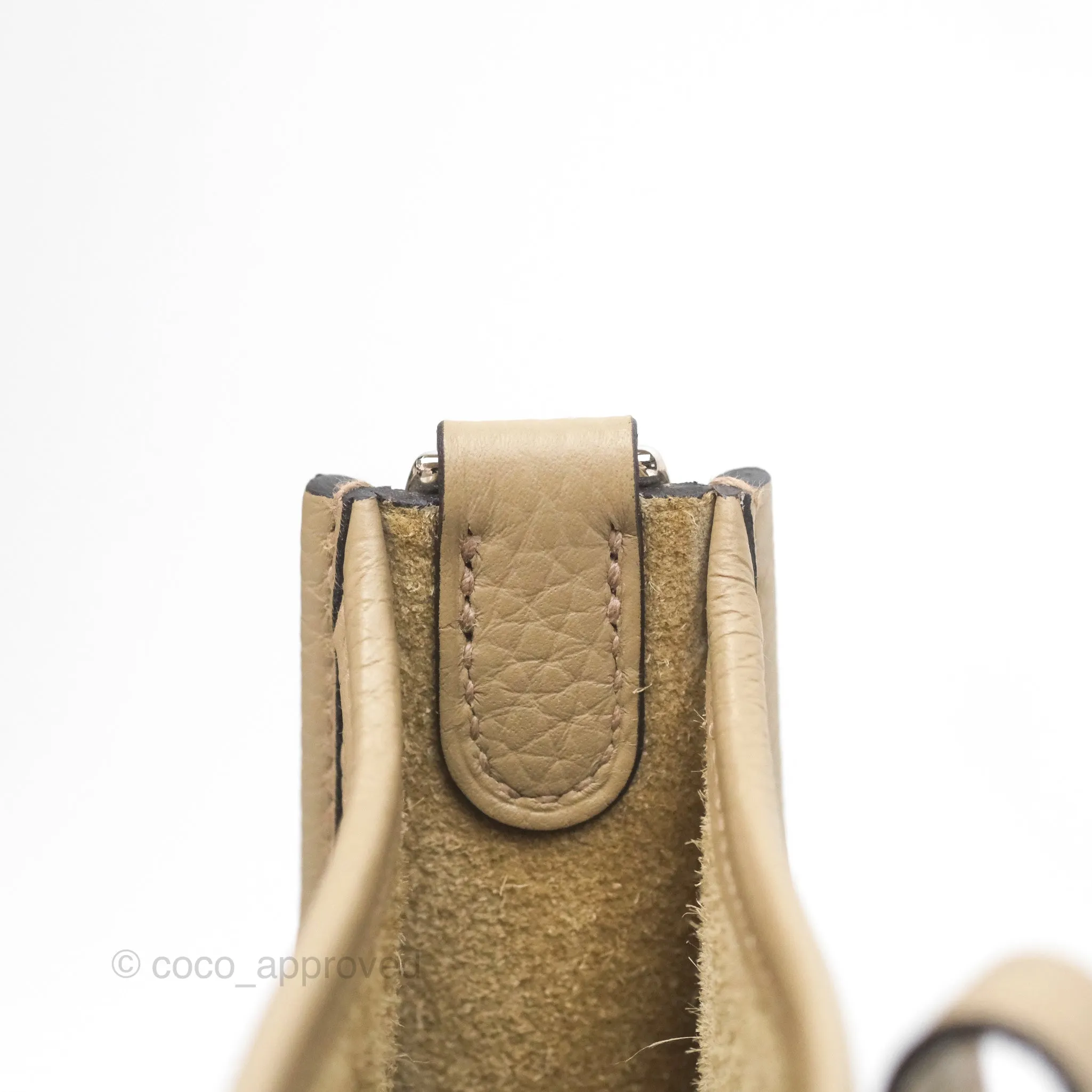 Hermes Evelyne 16 Amazone Beige Marfa Clemence Palladium Hardware