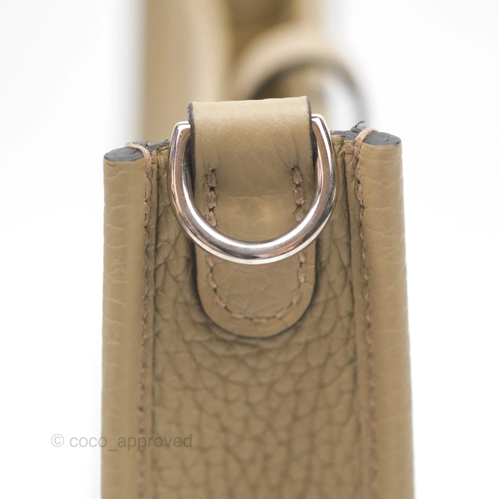 Hermes Evelyne 16 Amazone Beige Marfa Clemence Palladium Hardware