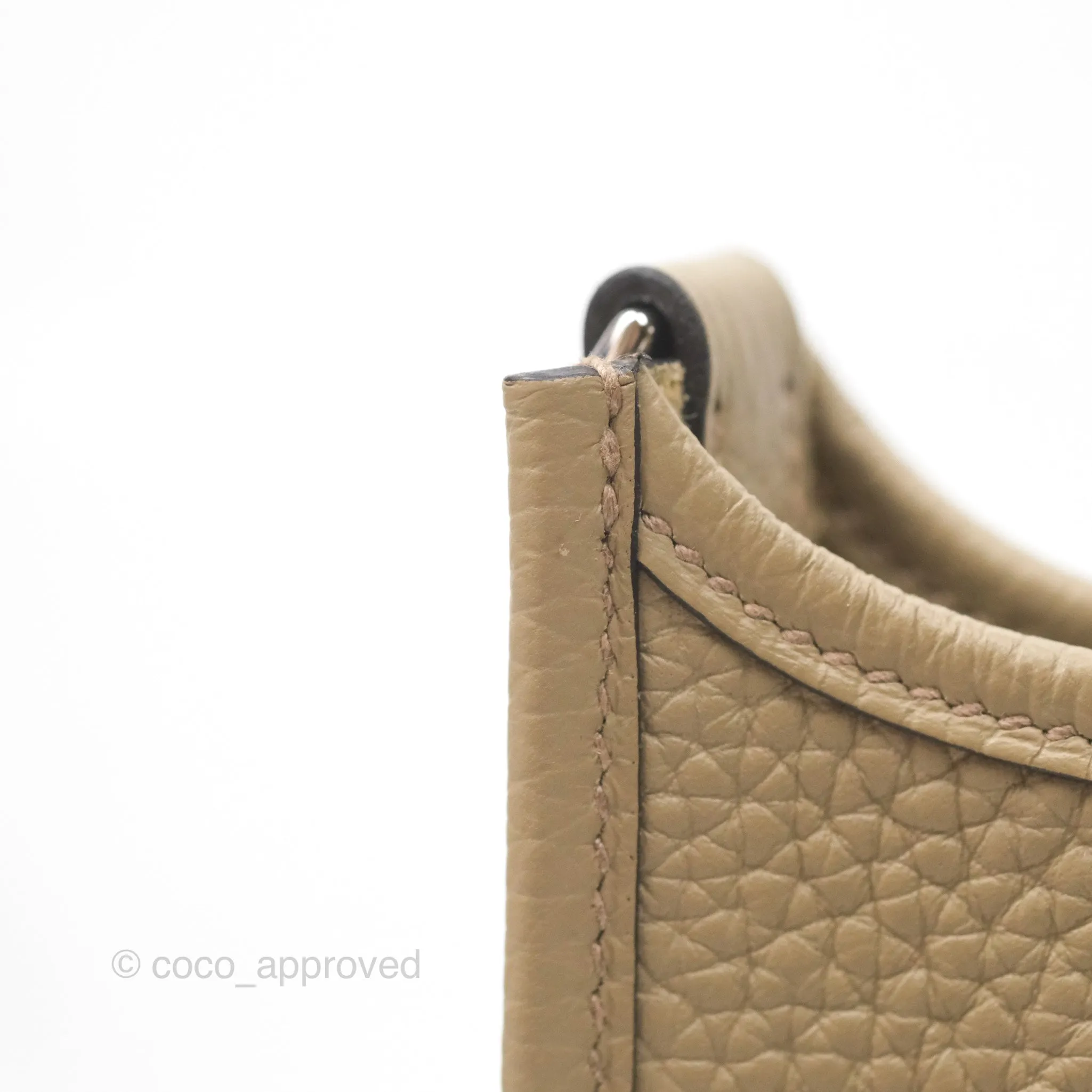Hermes Evelyne 16 Amazone Beige Marfa Clemence Palladium Hardware