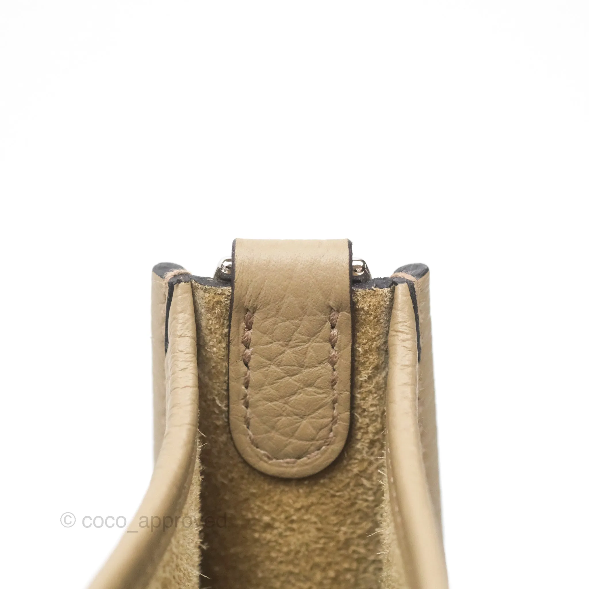 Hermes Evelyne 16 Amazone Beige Marfa Clemence Palladium Hardware