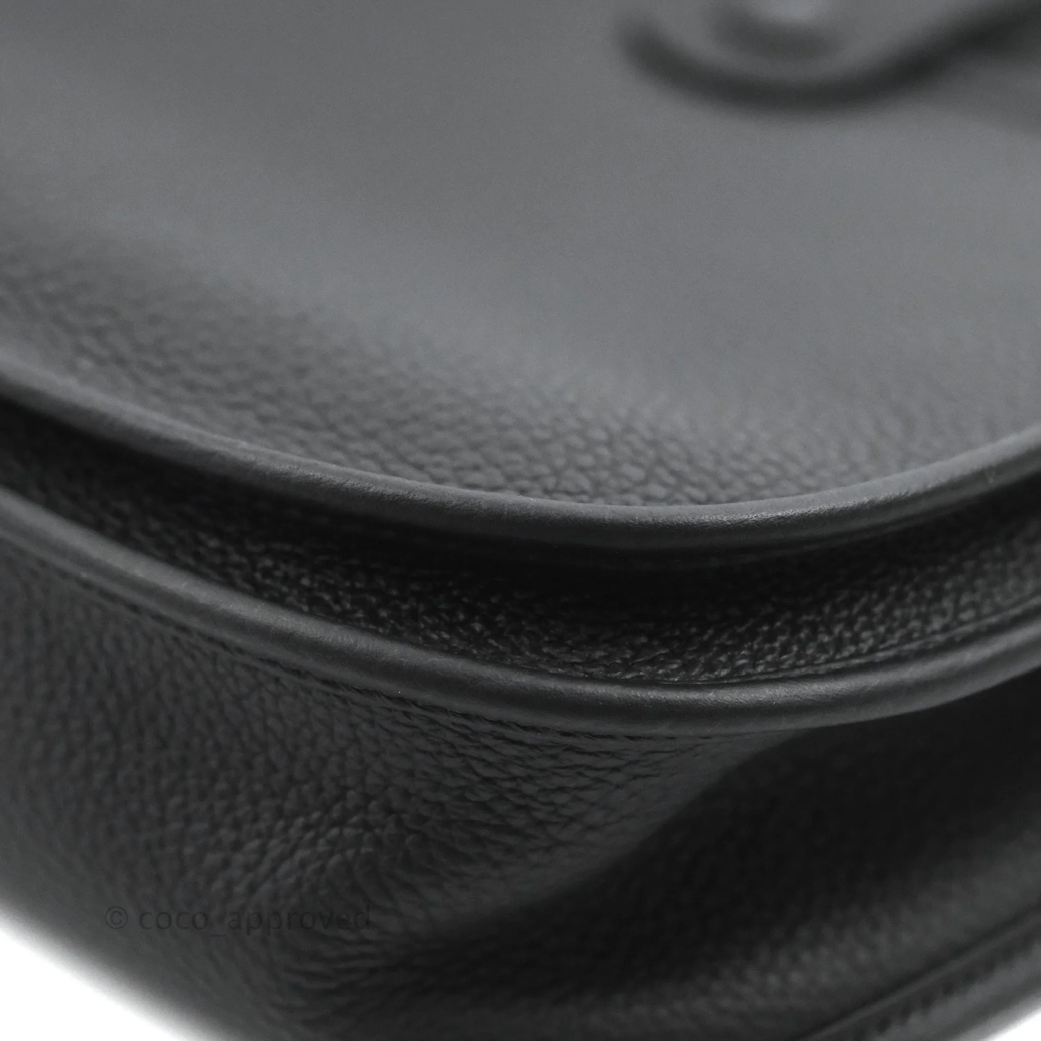 Hermes Evelyne III 29 Black Clemence Gold Hardware