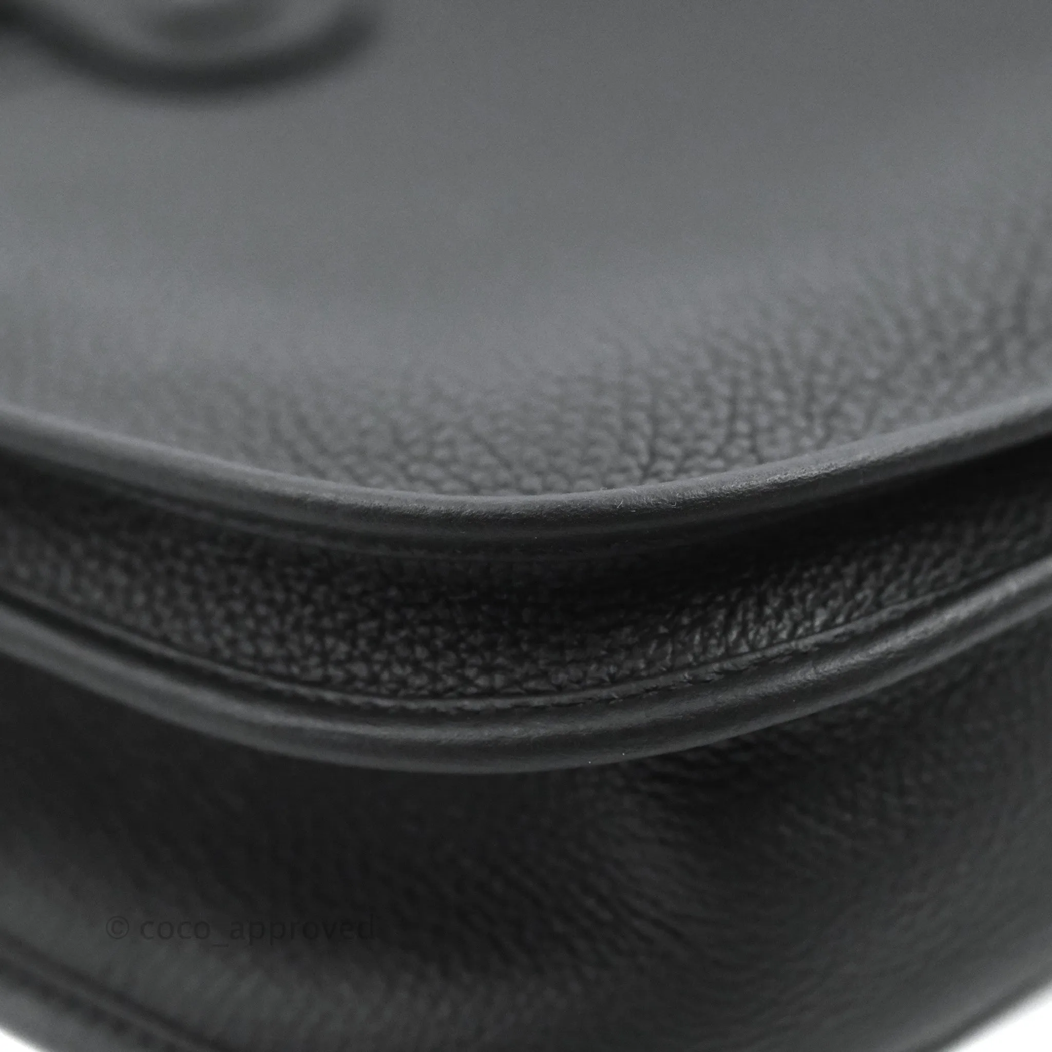 Hermes Evelyne III 29 Black Clemence Gold Hardware