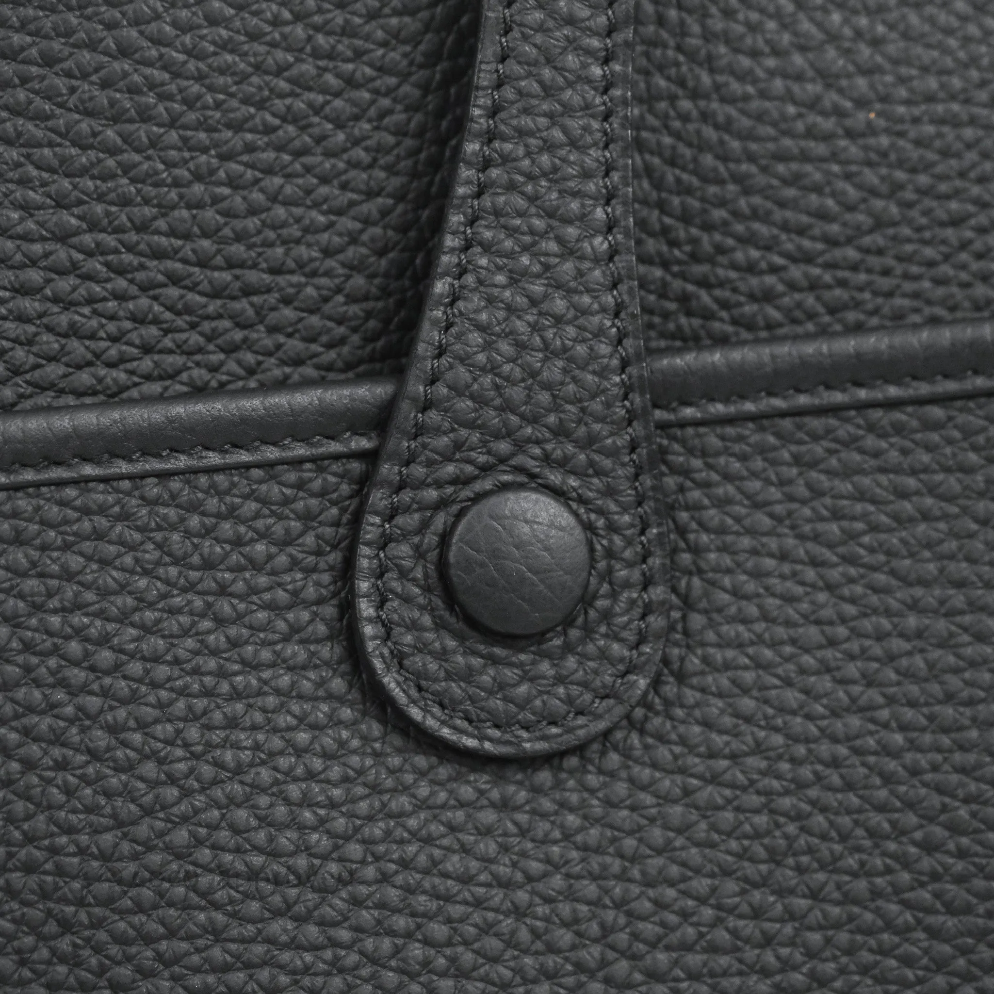 Hermes Evelyne III 29 Black Clemence Gold Hardware