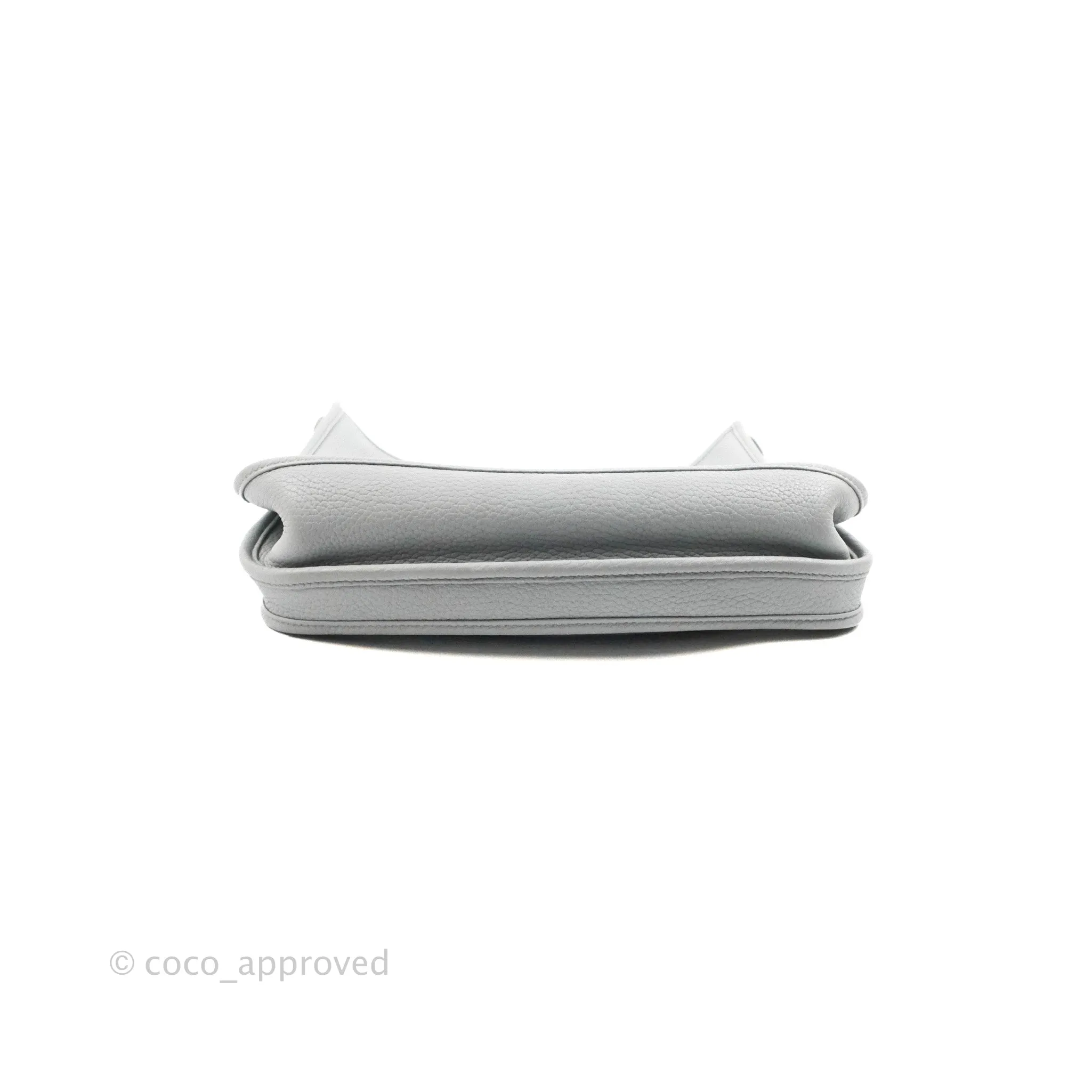 Hermes Evelyne III 29 Bleu Pale Clemence Palladium Hardware
