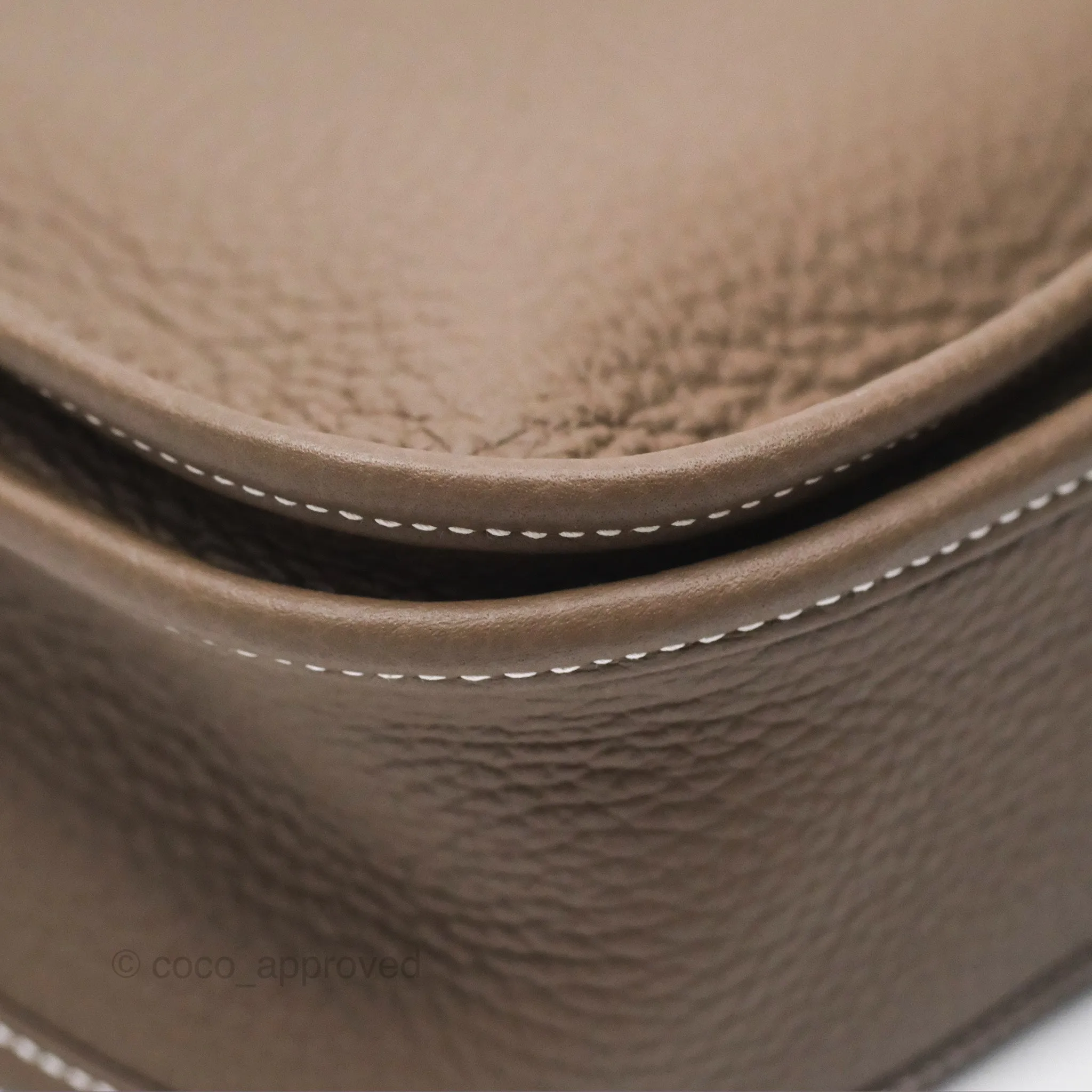 Hermes Evelyne III 29 Etoupe 18 Clemence Gold Hardware