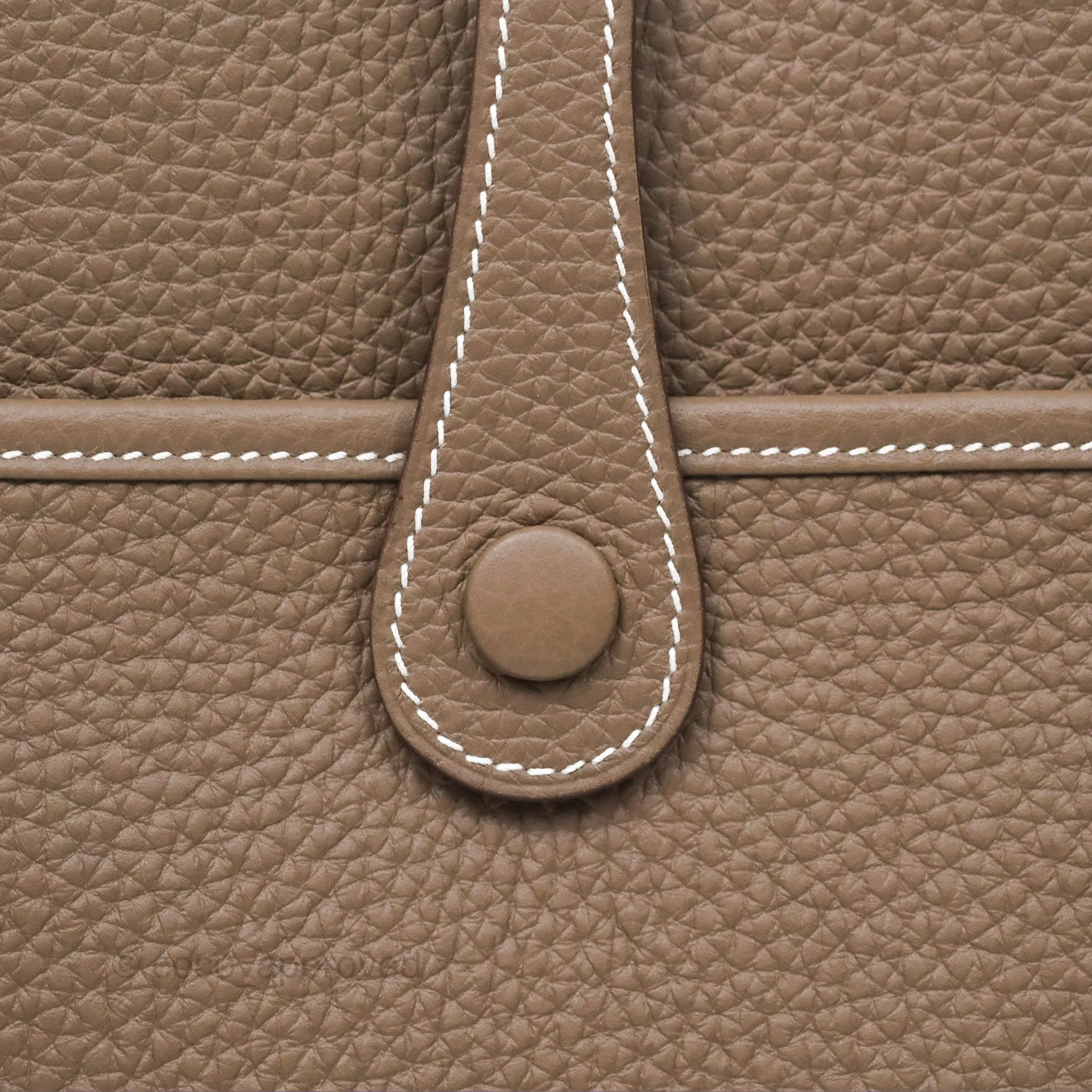 Hermes Evelyne III 29 Etoupe 18 Clemence Gold Hardware