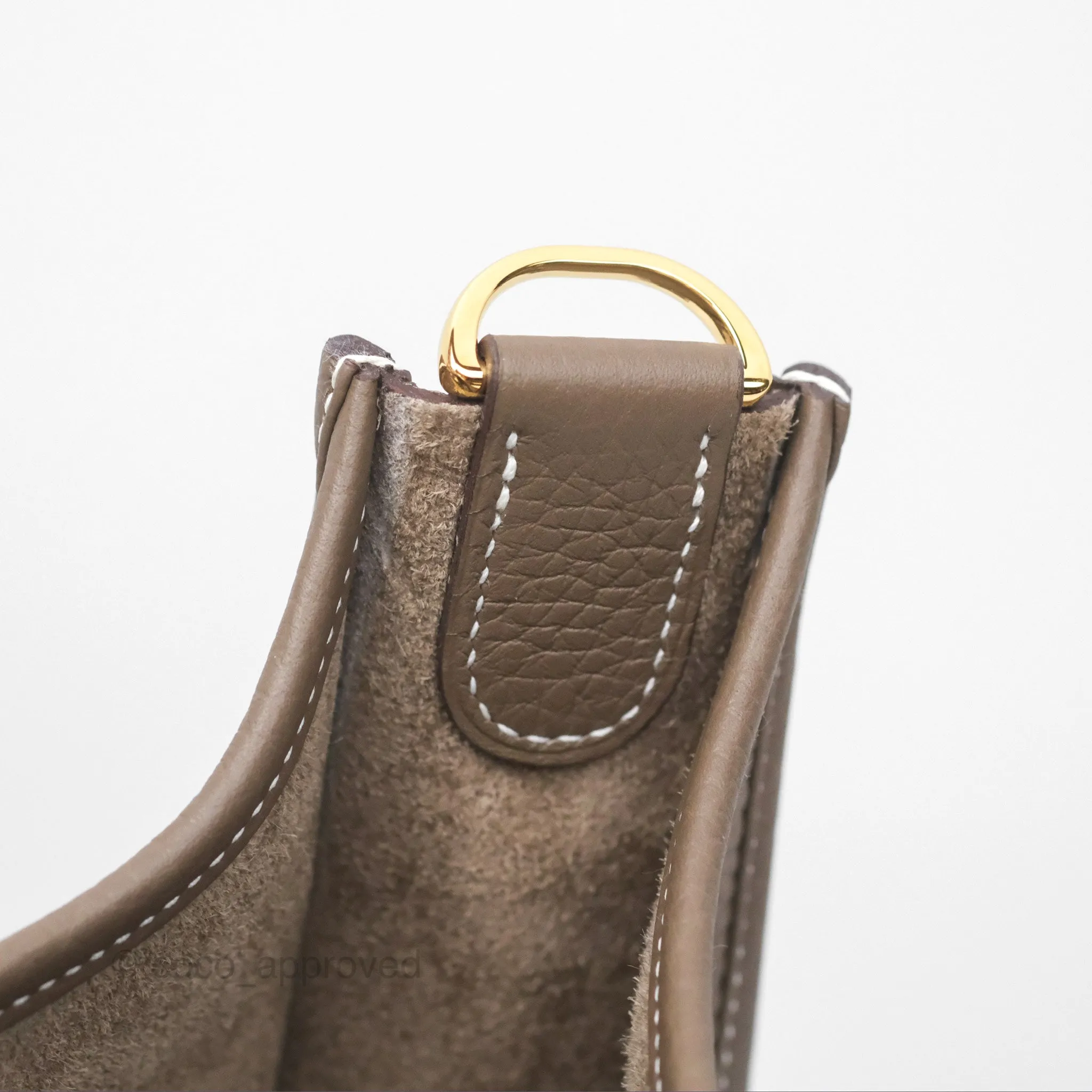 Hermes Evelyne III 29 Etoupe 18 Clemence Gold Hardware