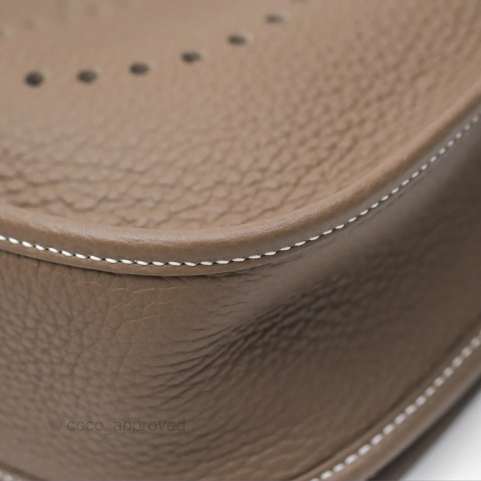 Hermes Evelyne III 29 Etoupe 18 Clemence Gold Hardware