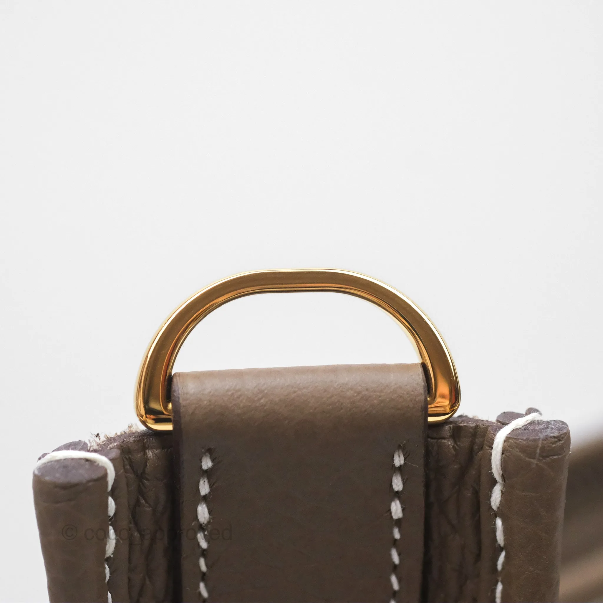 Hermes Evelyne III 29 Etoupe 18 Clemence Gold Hardware