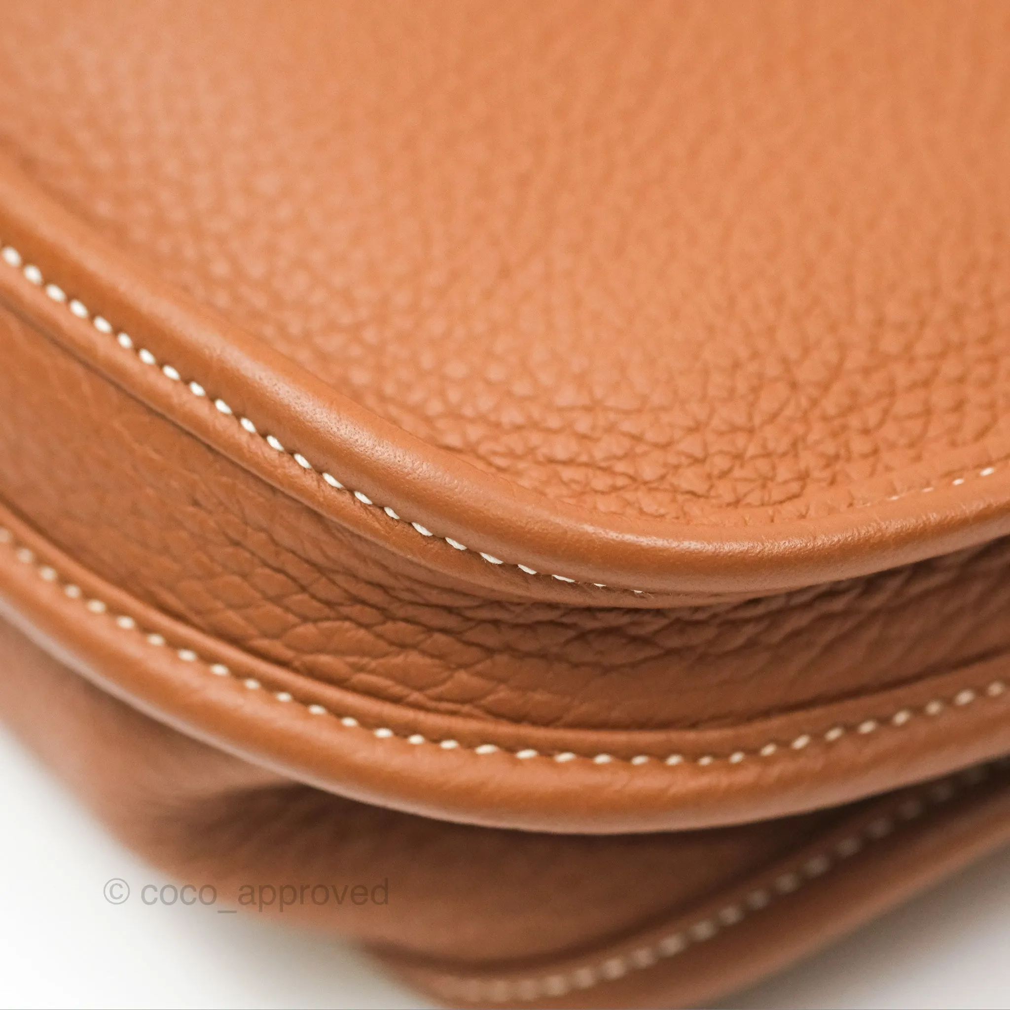 Hermes Evelyne III 29 Gold Clemence Gold Hardware