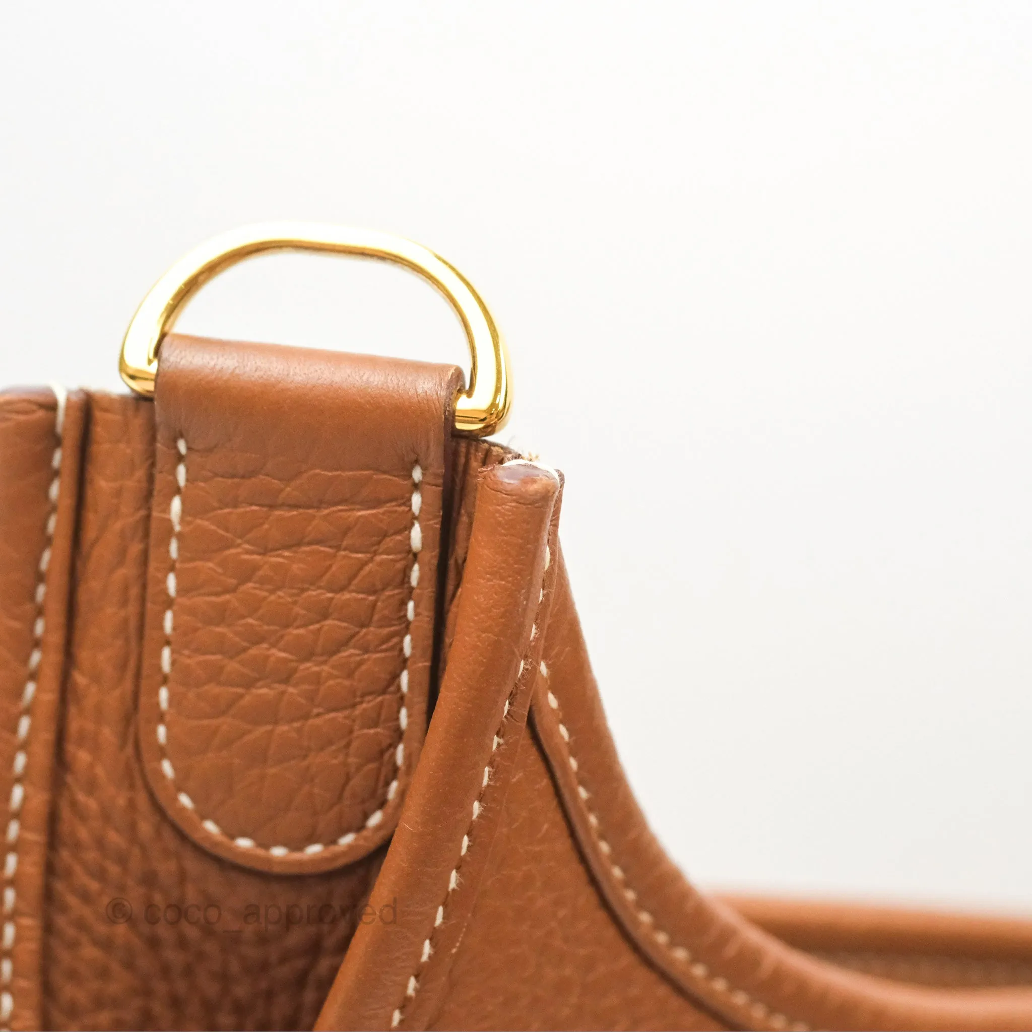 Hermes Evelyne III 29 Gold Clemence Gold Hardware